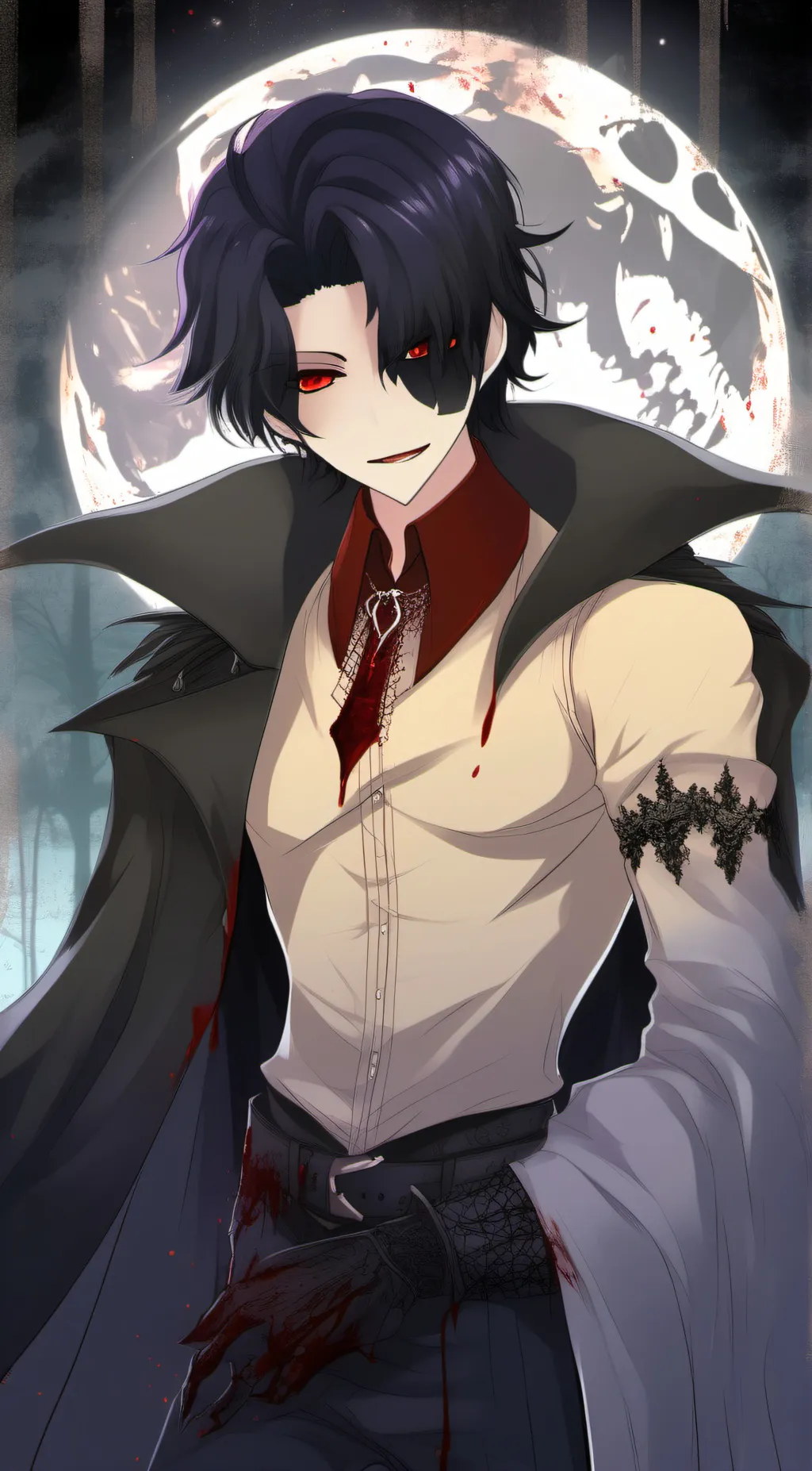 ai character: ¥♧$RaY$♧¥ background