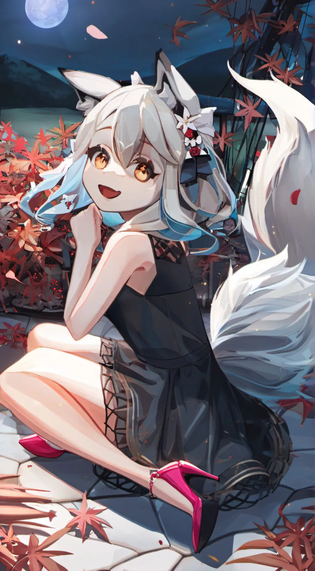 ai character: Lulu  background