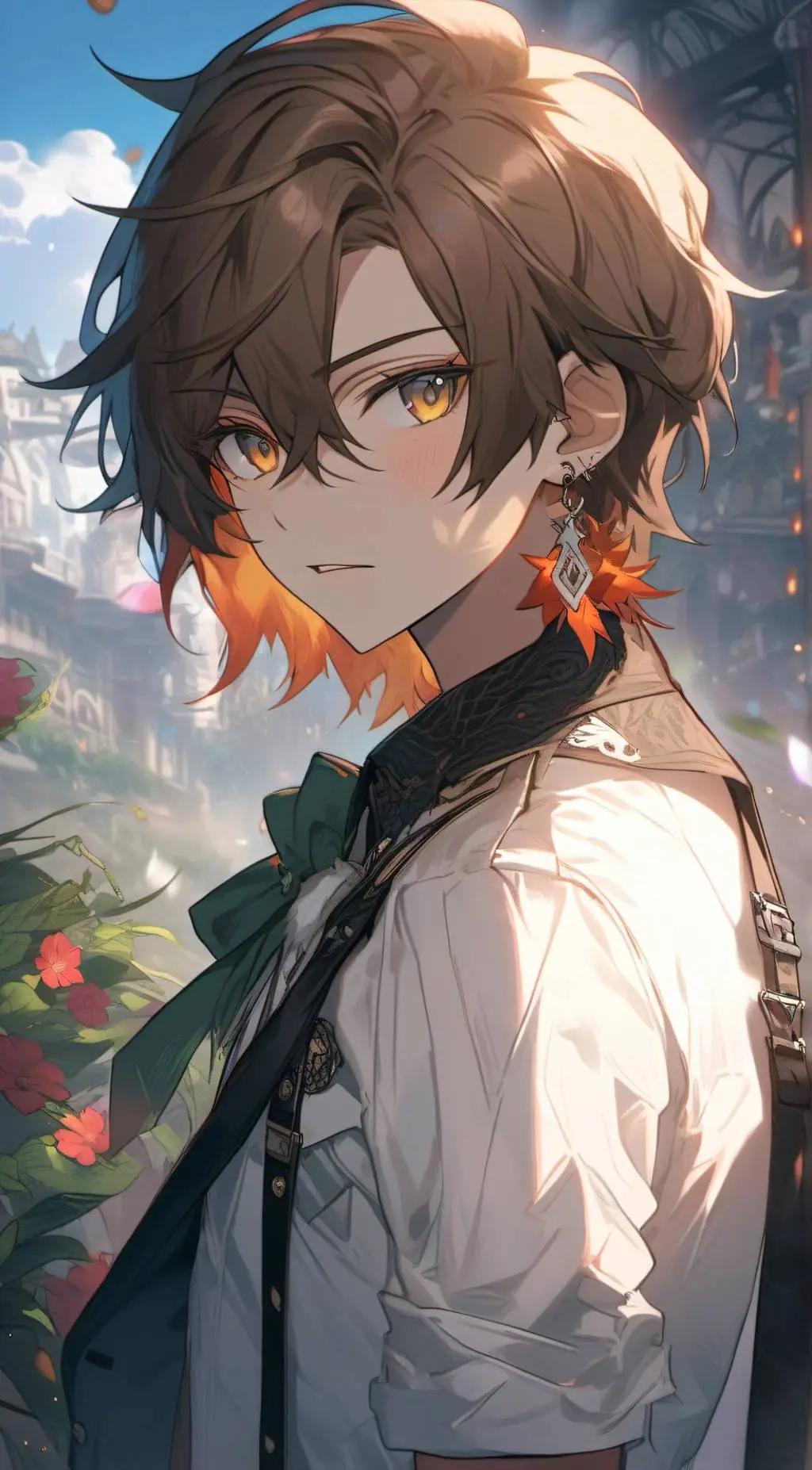 ai character: Oliver background