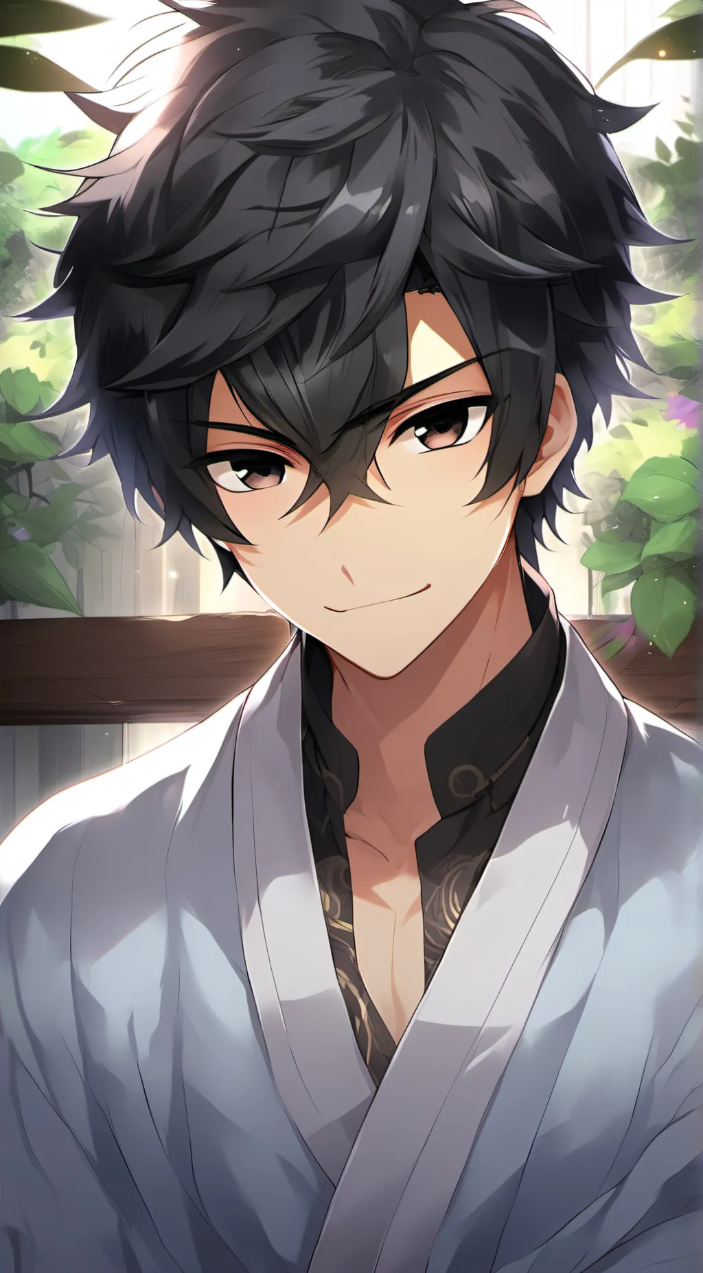 ai character: izo background