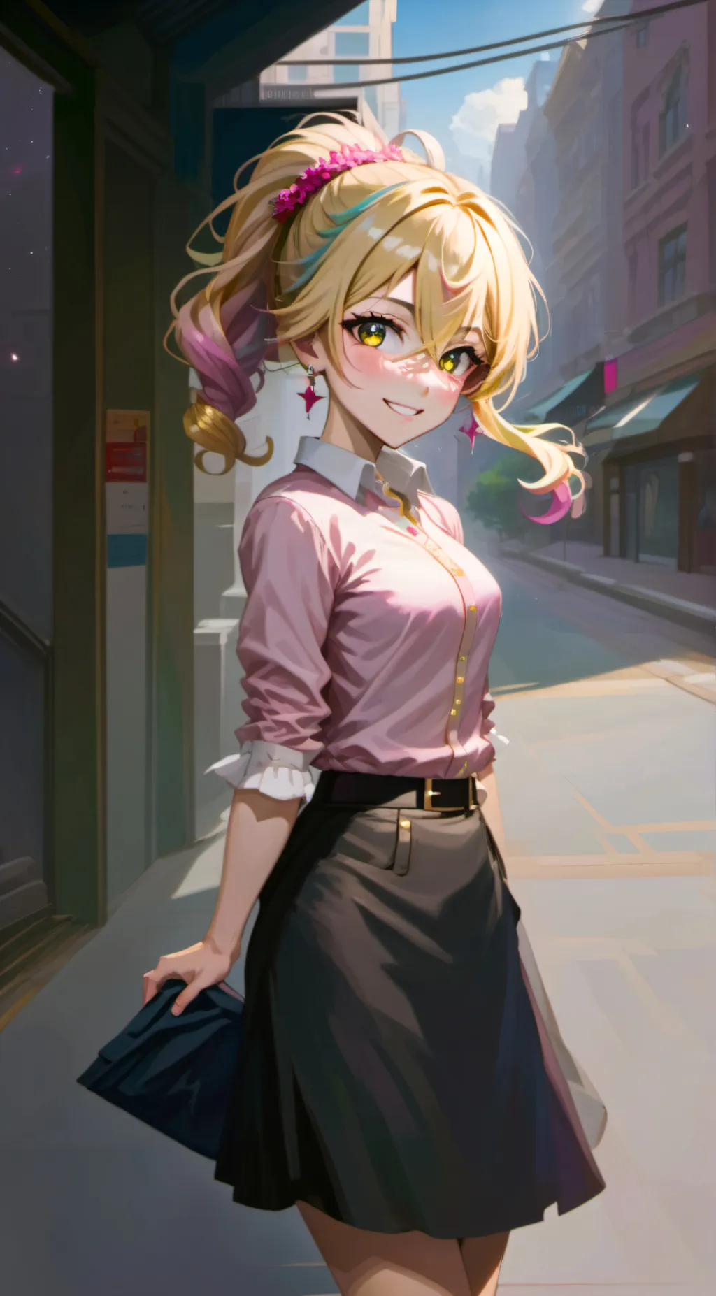 ai character: April background