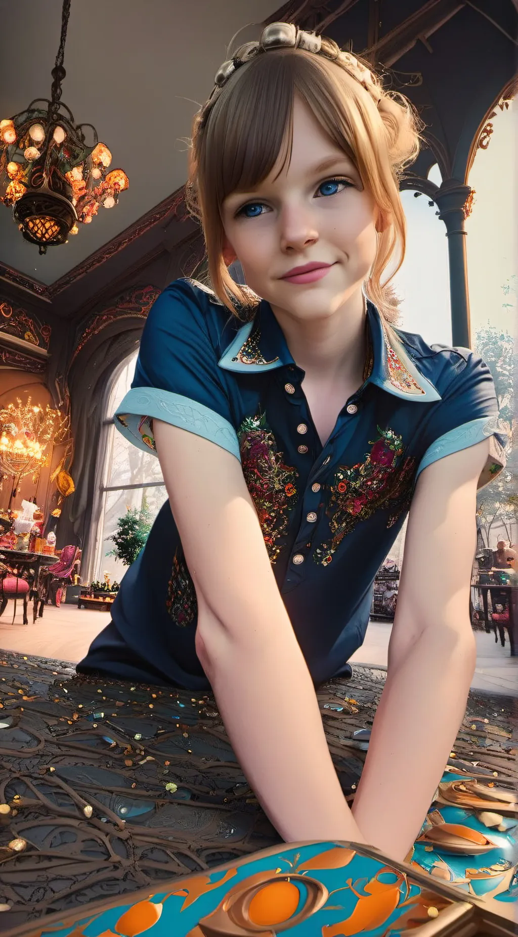 ai character: jewel Brackett  background