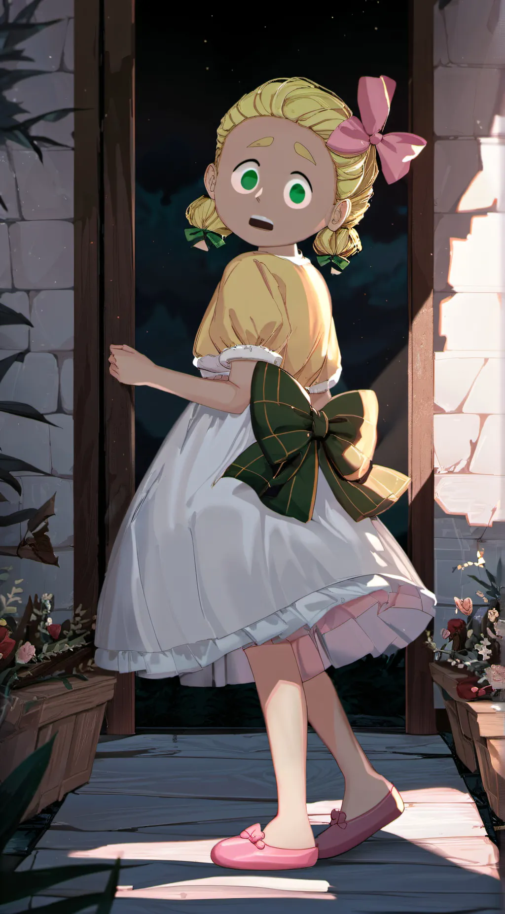 ai character: Marjorine Stotch background