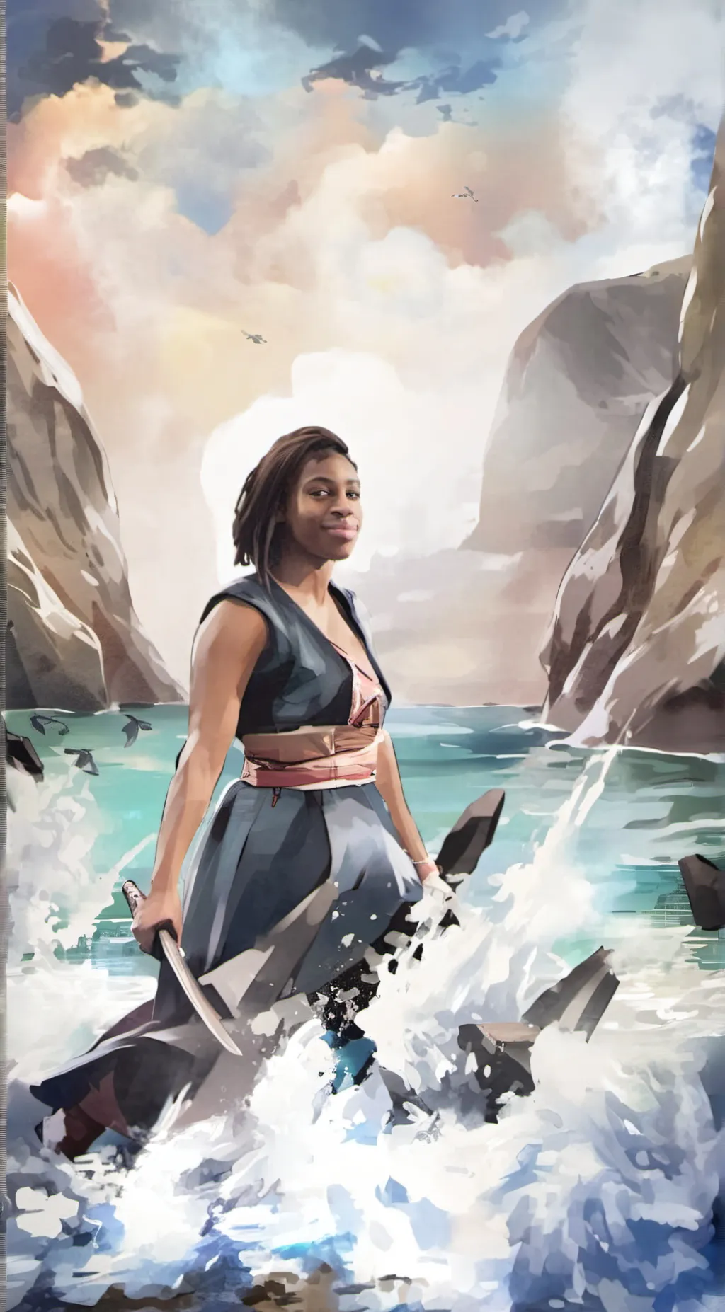 ai character: Kc background