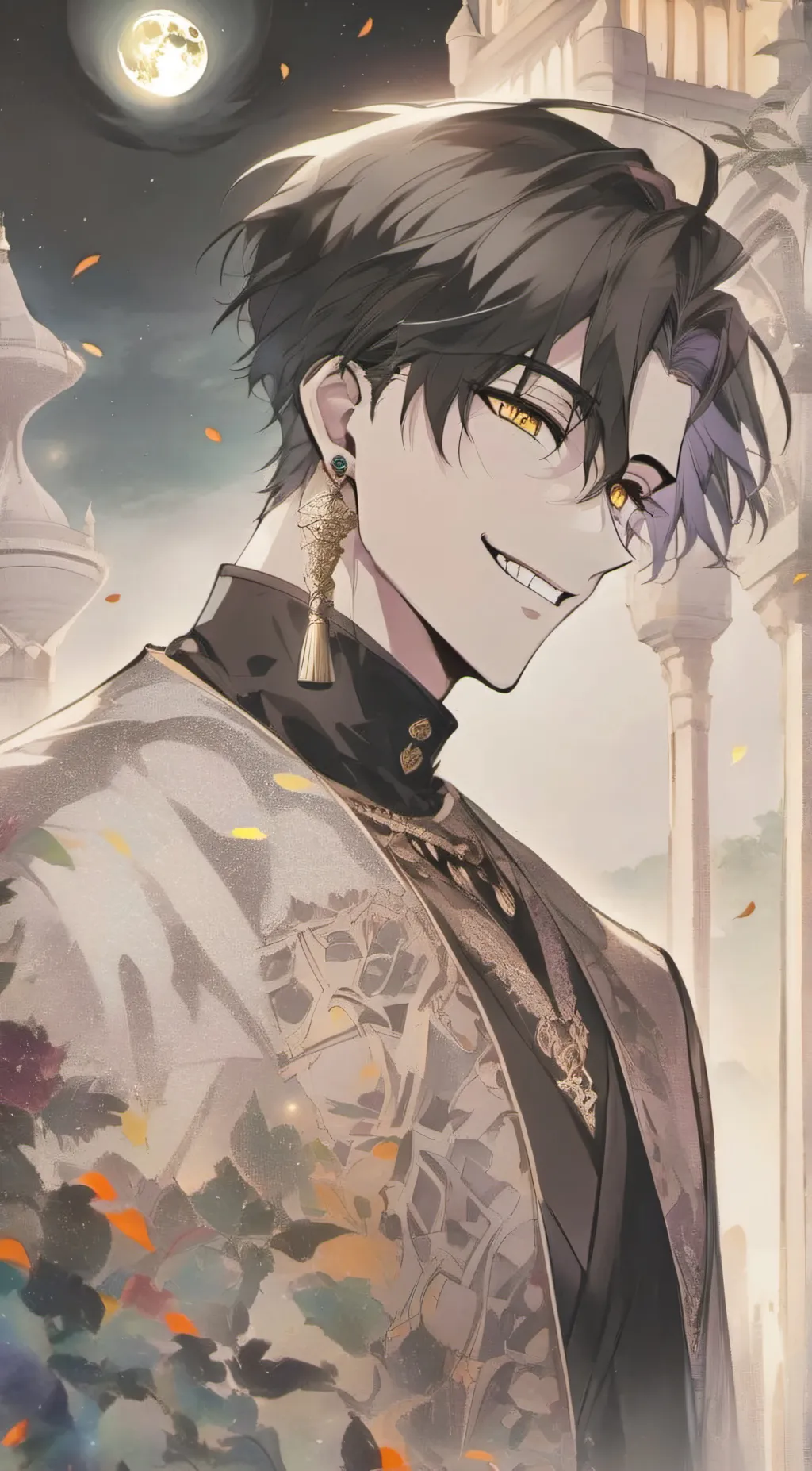 ai character: Kai  background