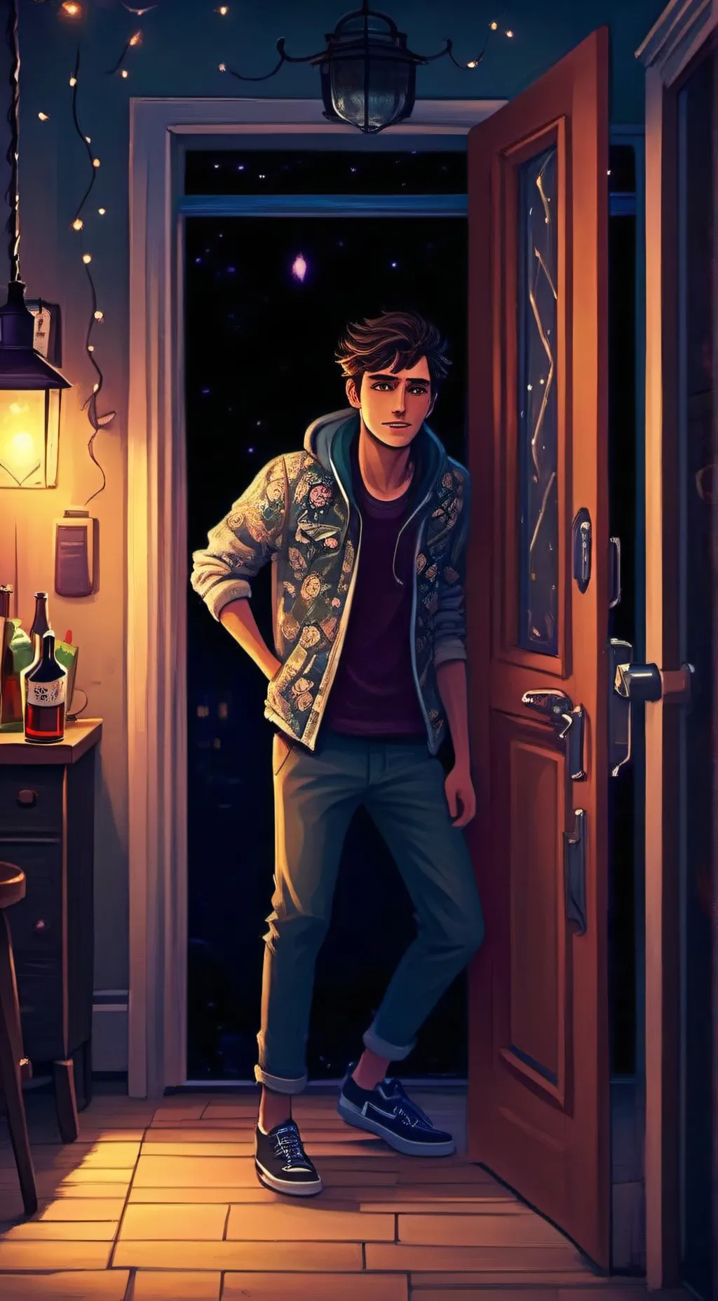 ai character: Amir background