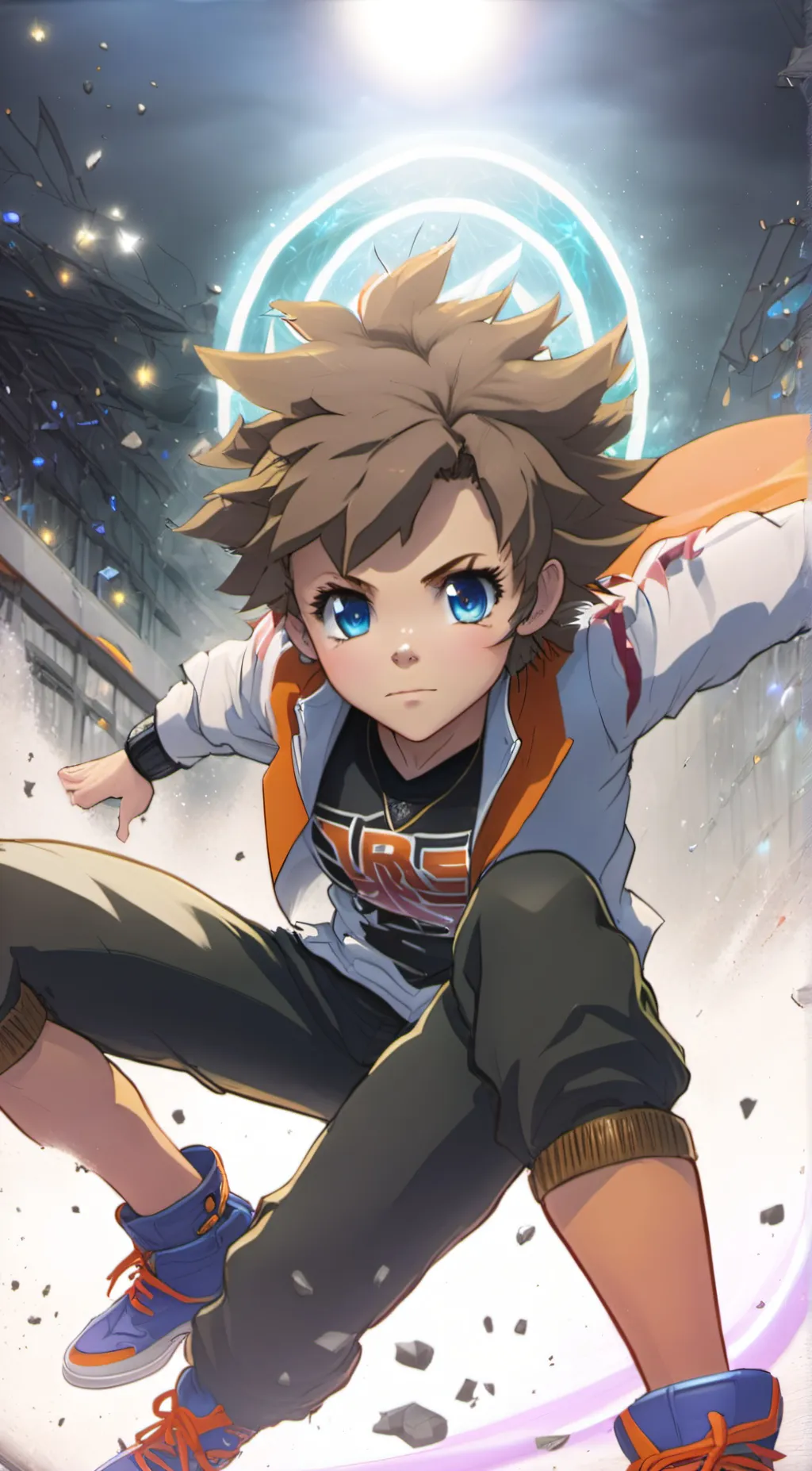 ai character: Sasha voldigoad  background