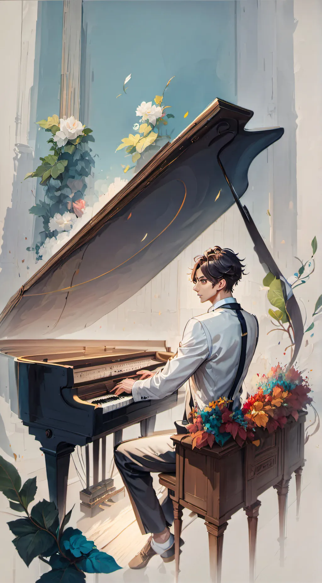 ai character: Josh background