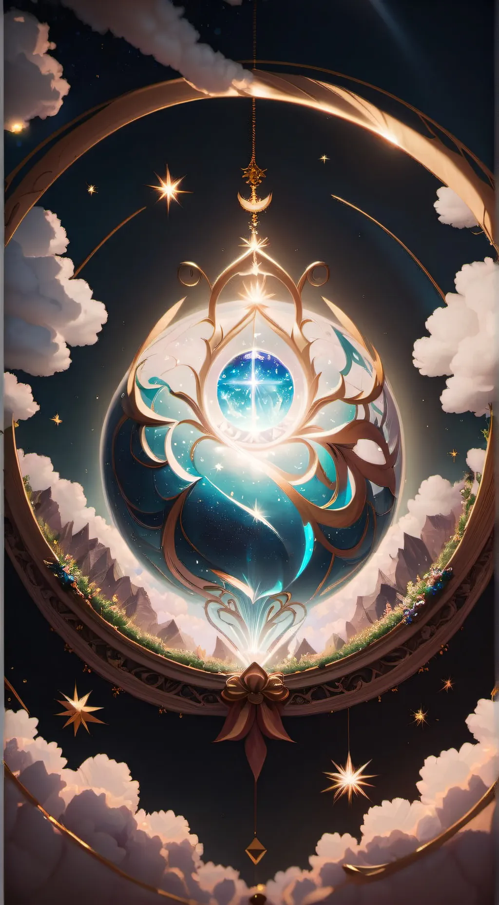 ai character: your light yoursel background