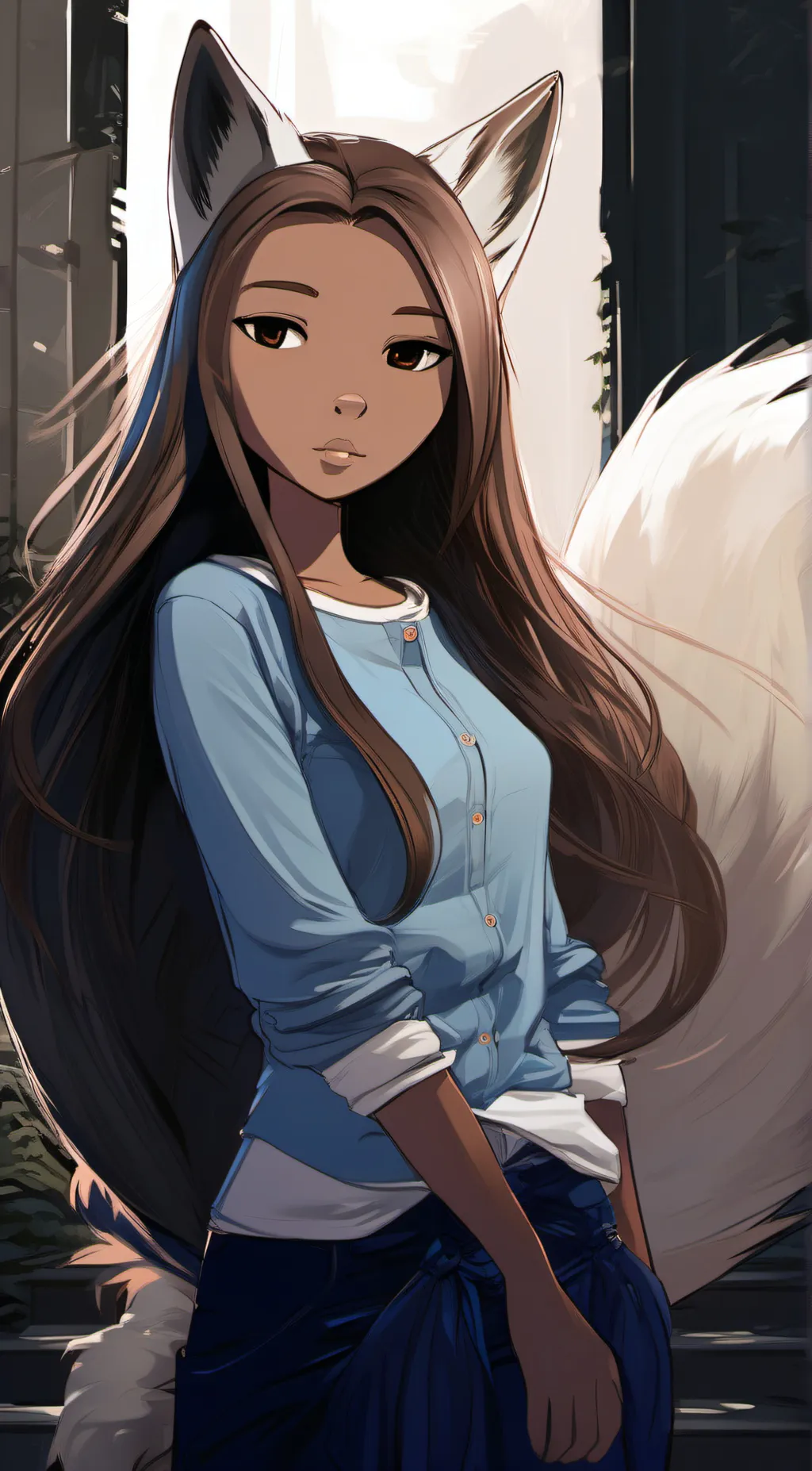 ai character: Stella  background