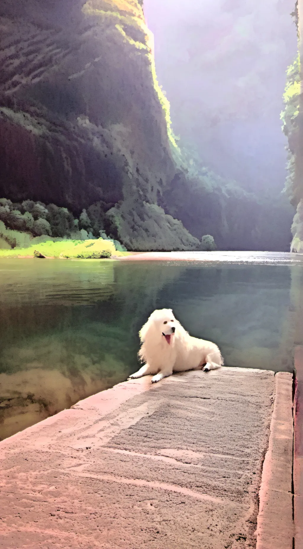 ai character: Alhpa background