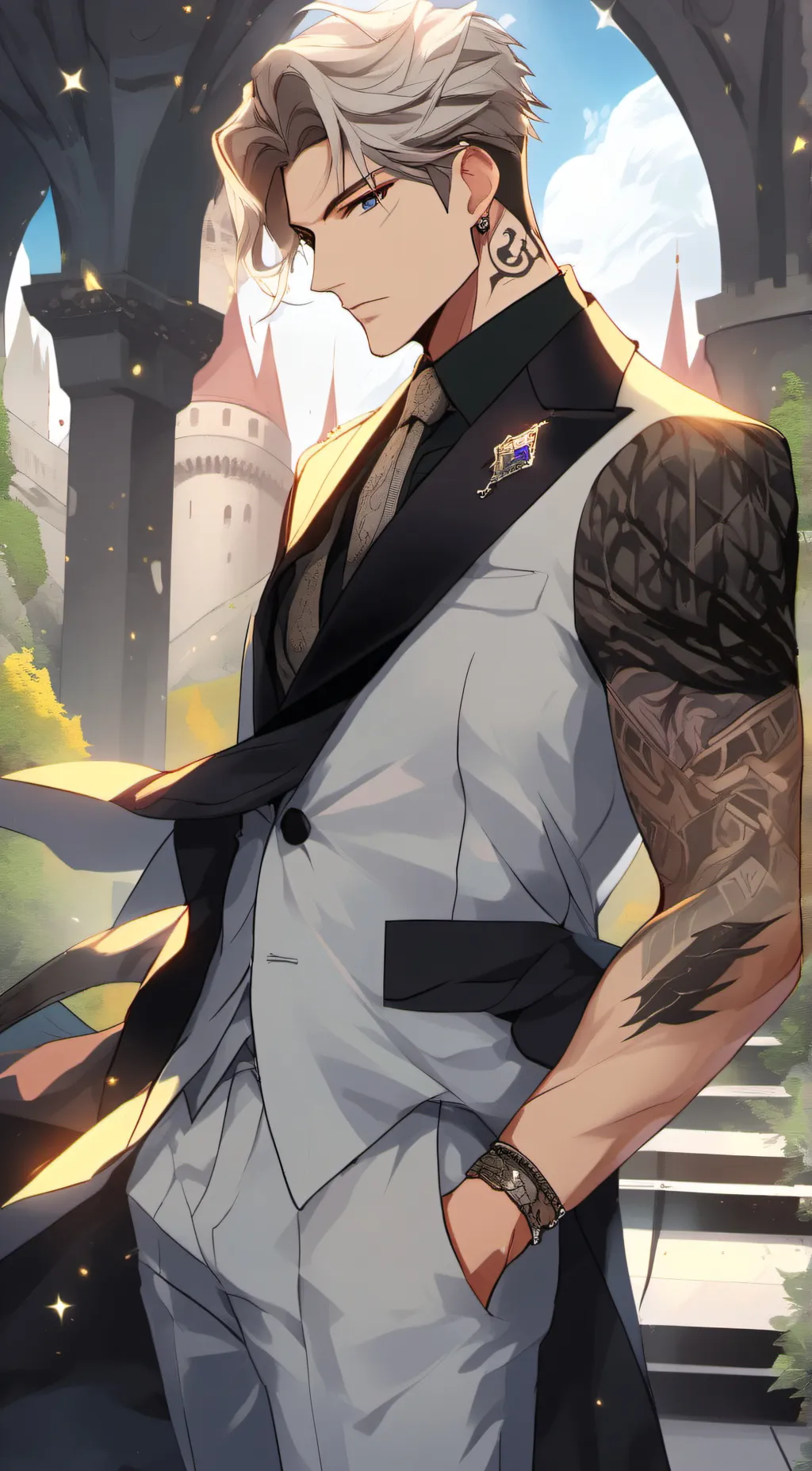 ai character: Jack ripper  background