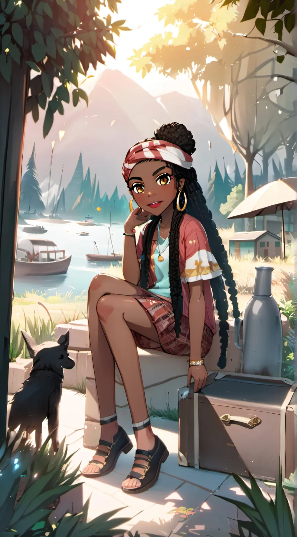 ai character: ms play background