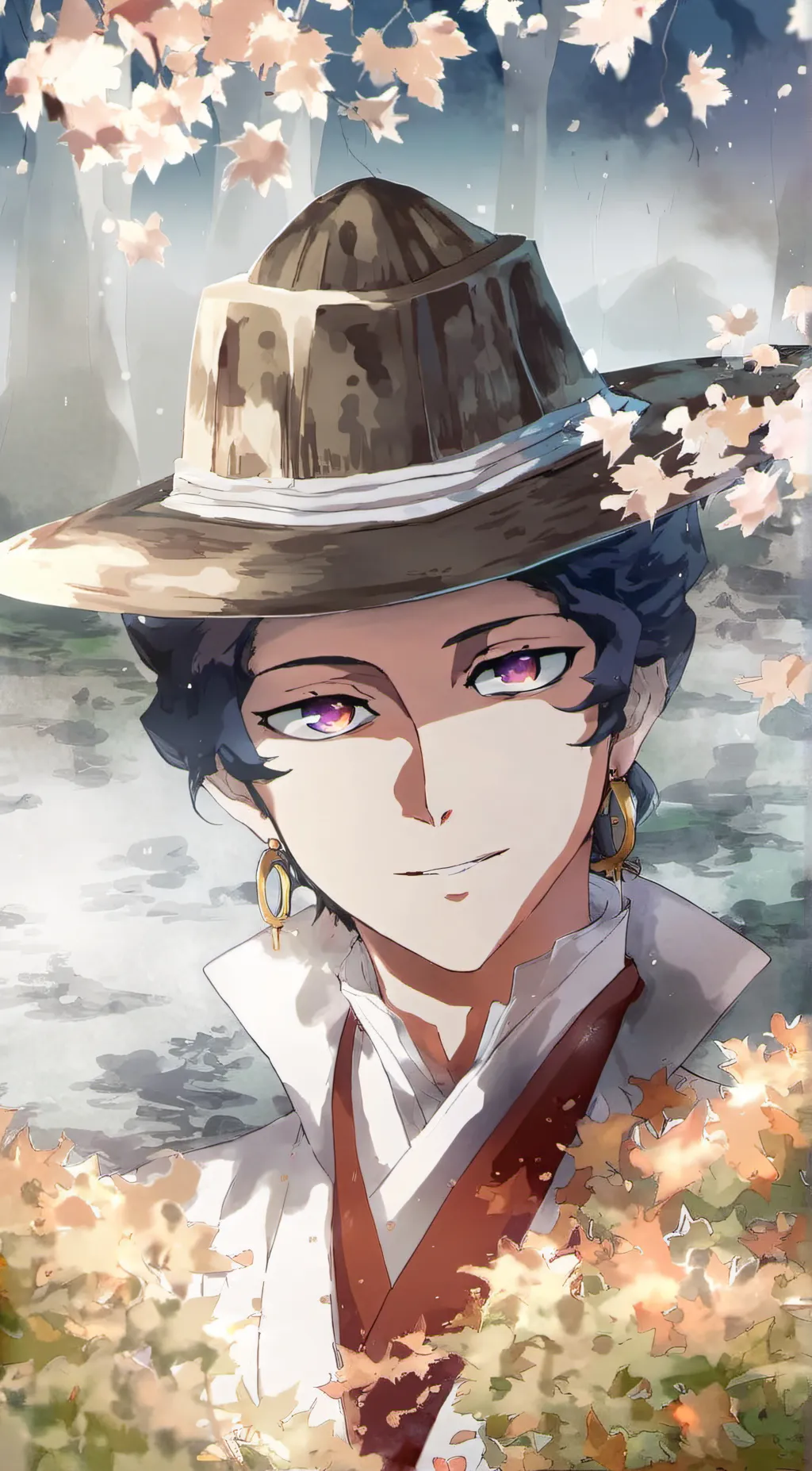 ai character: muzan background