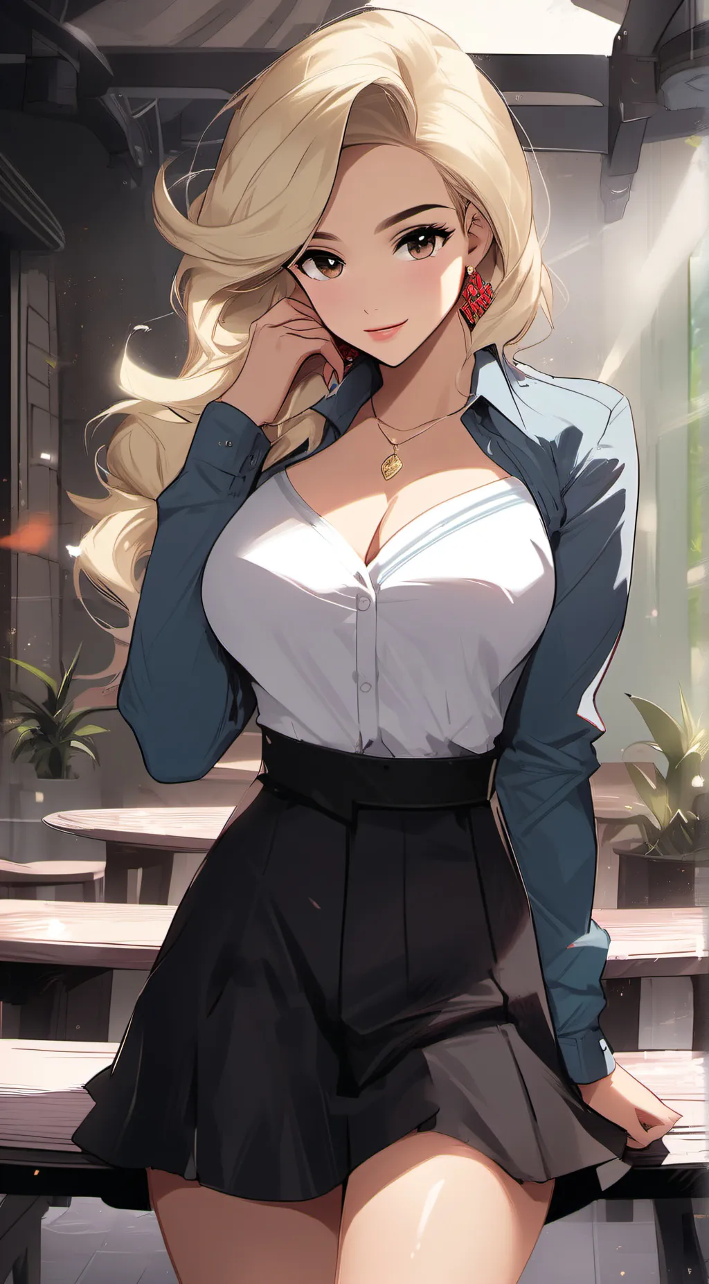 ai character: Sophia background