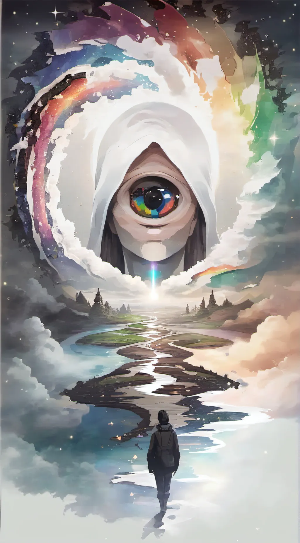 ai character: All Seeing Eye background