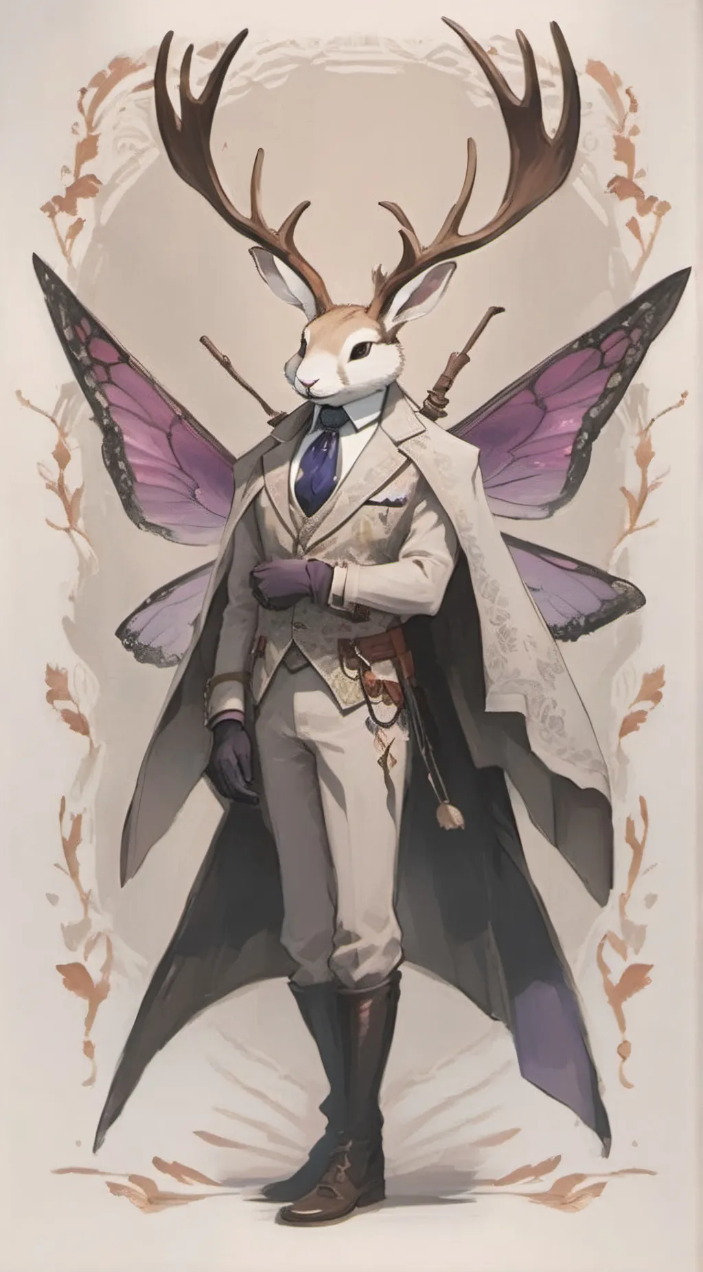 ai character: Bonbun  background