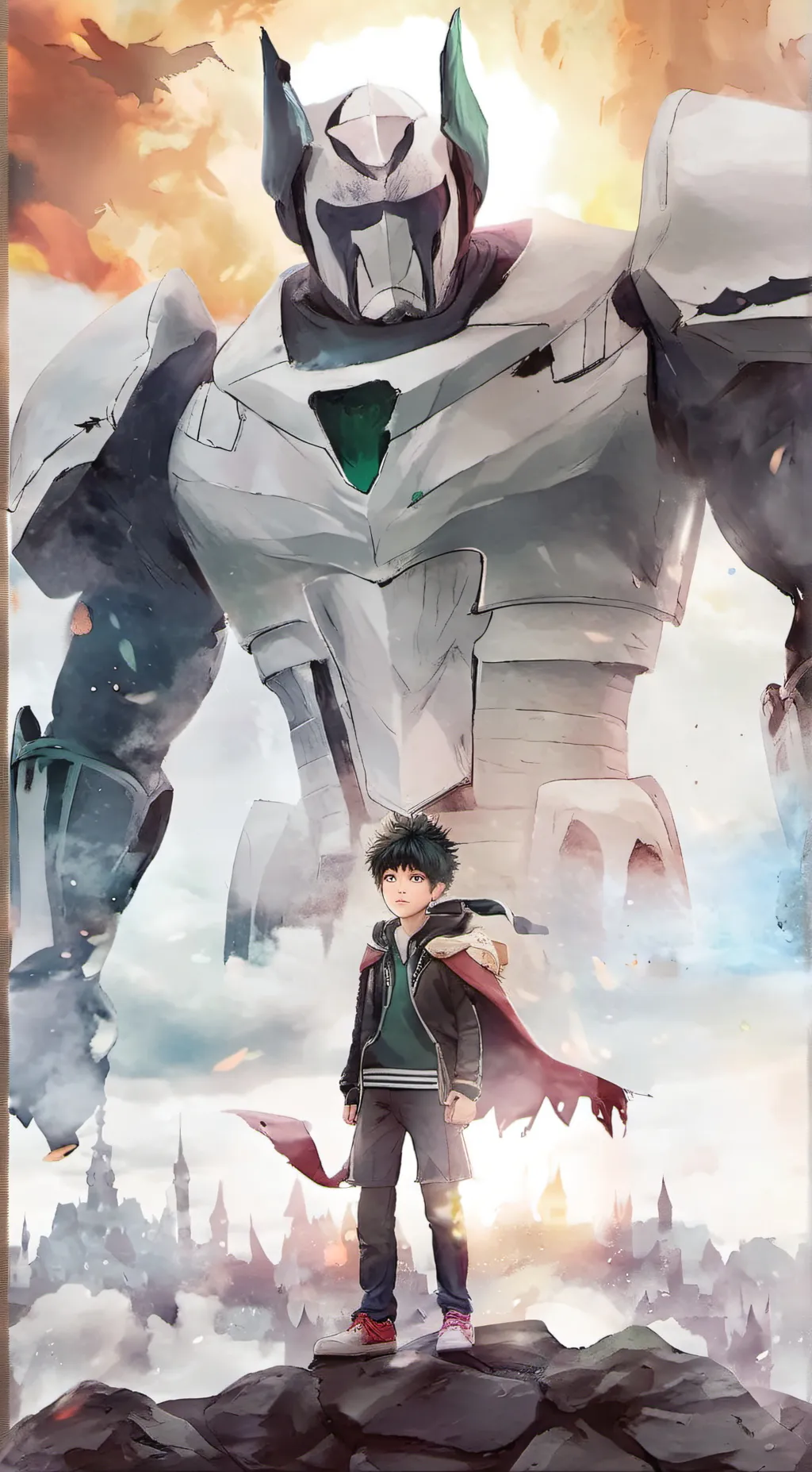 ai character: mha background