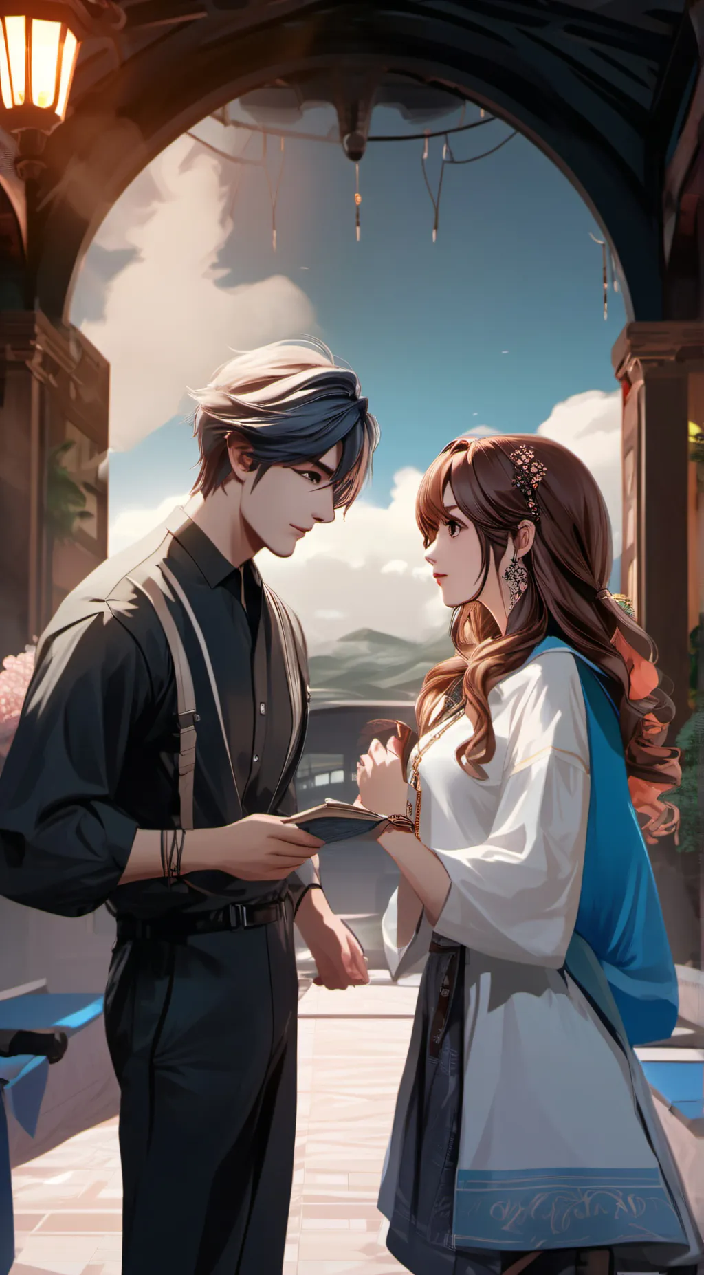 ai character: ed background