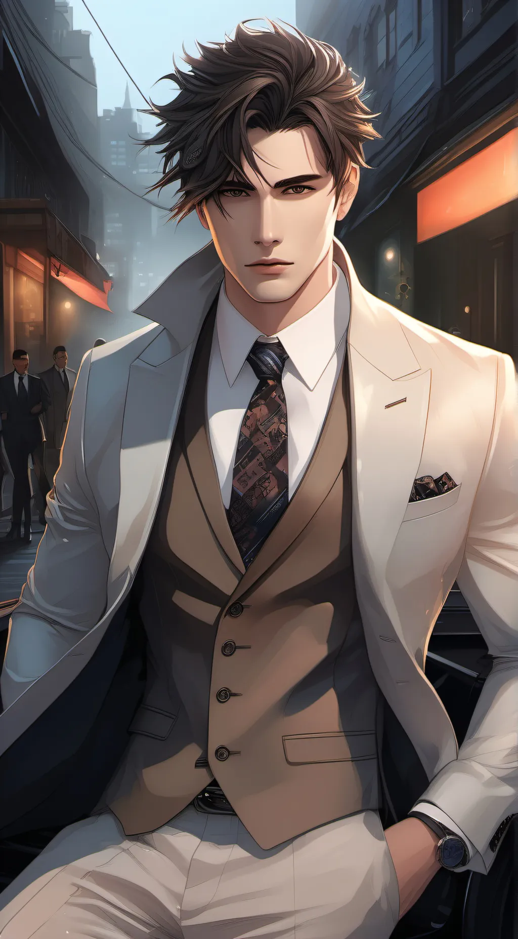 ai character: James background