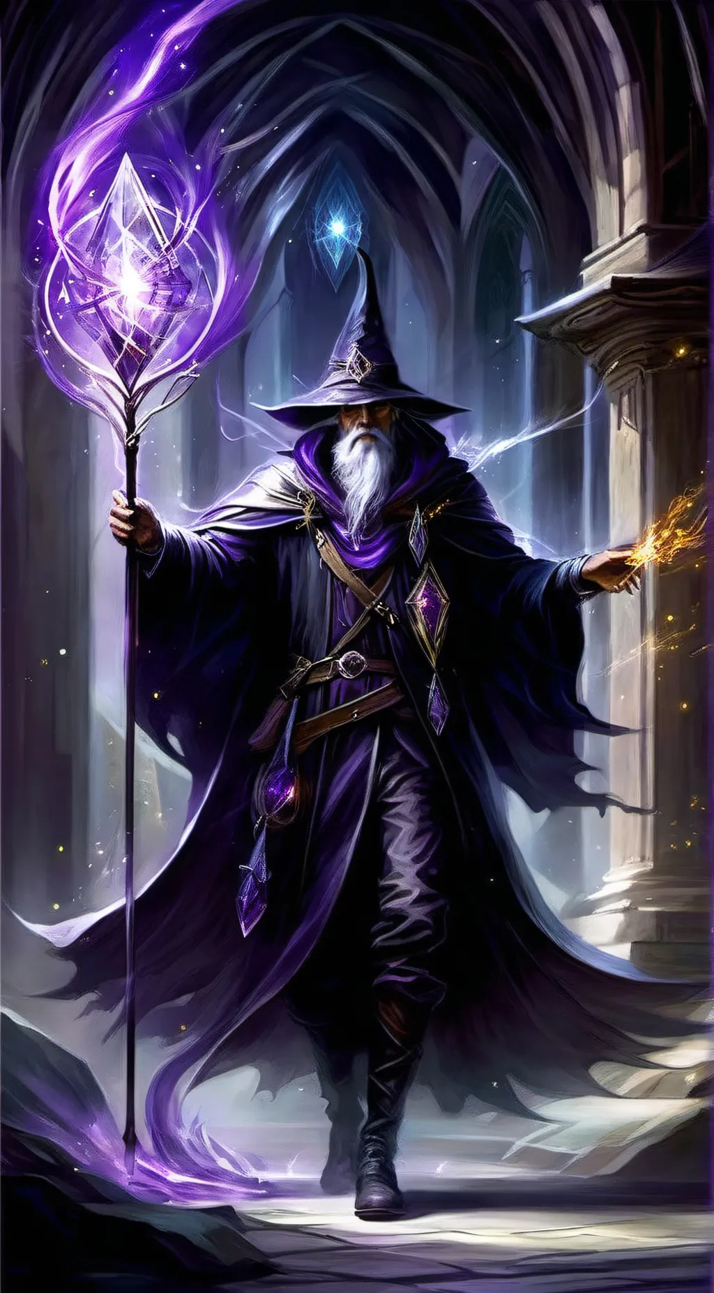 ai character: Nightshade background