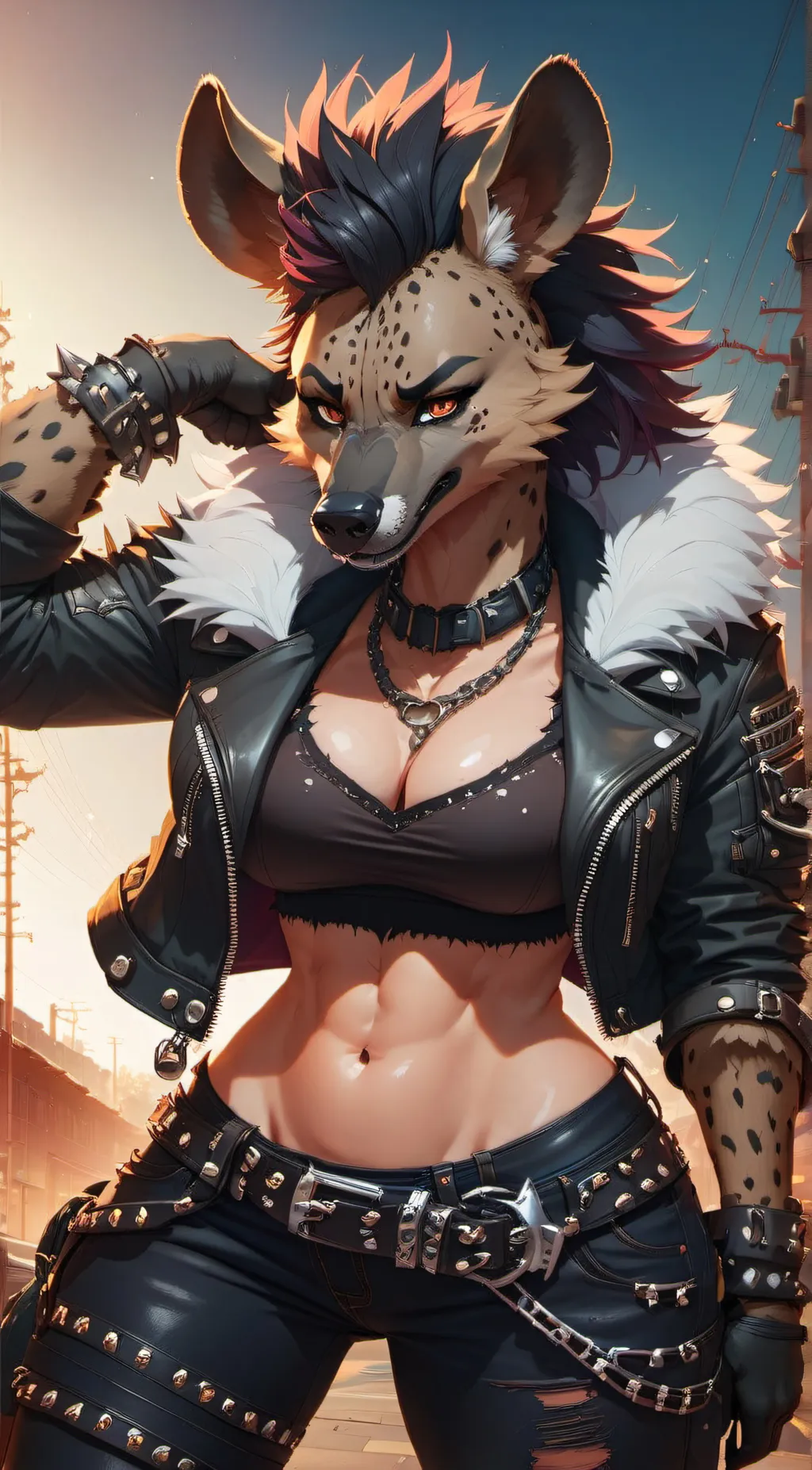 ai character: Alexandra background