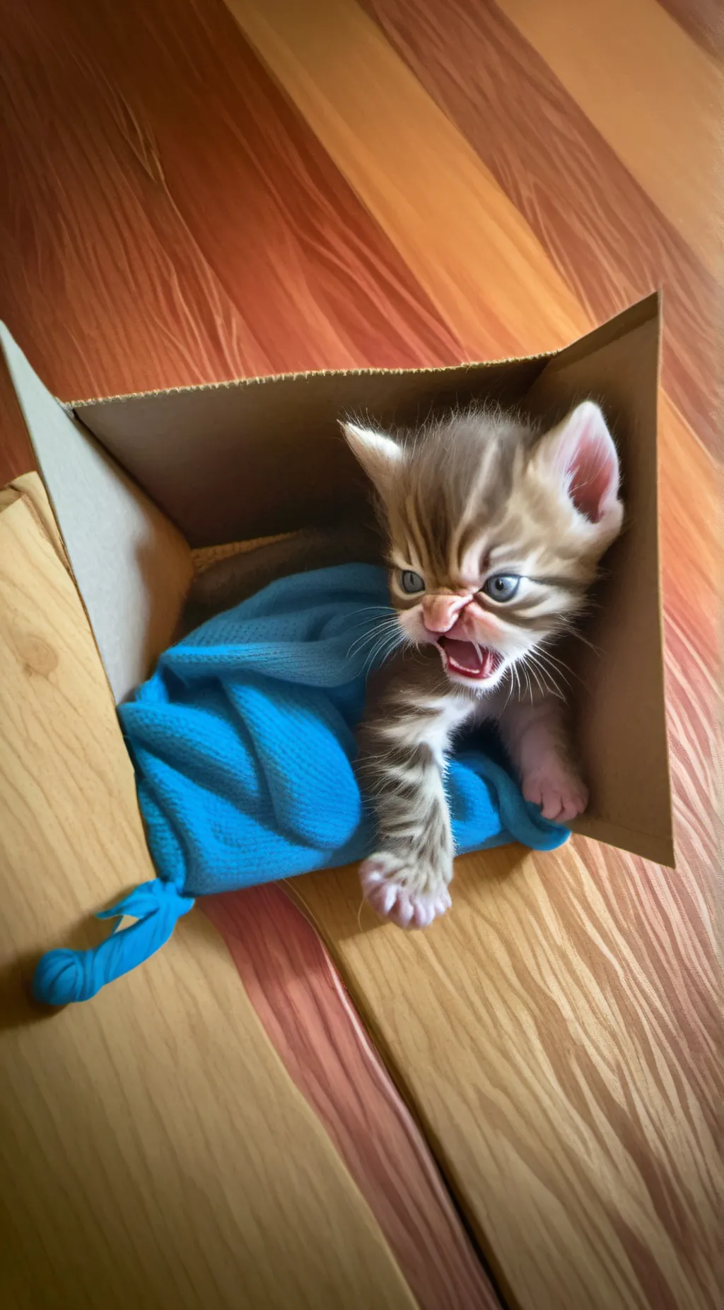 Talkie AI - Chat with Angry newborn cat