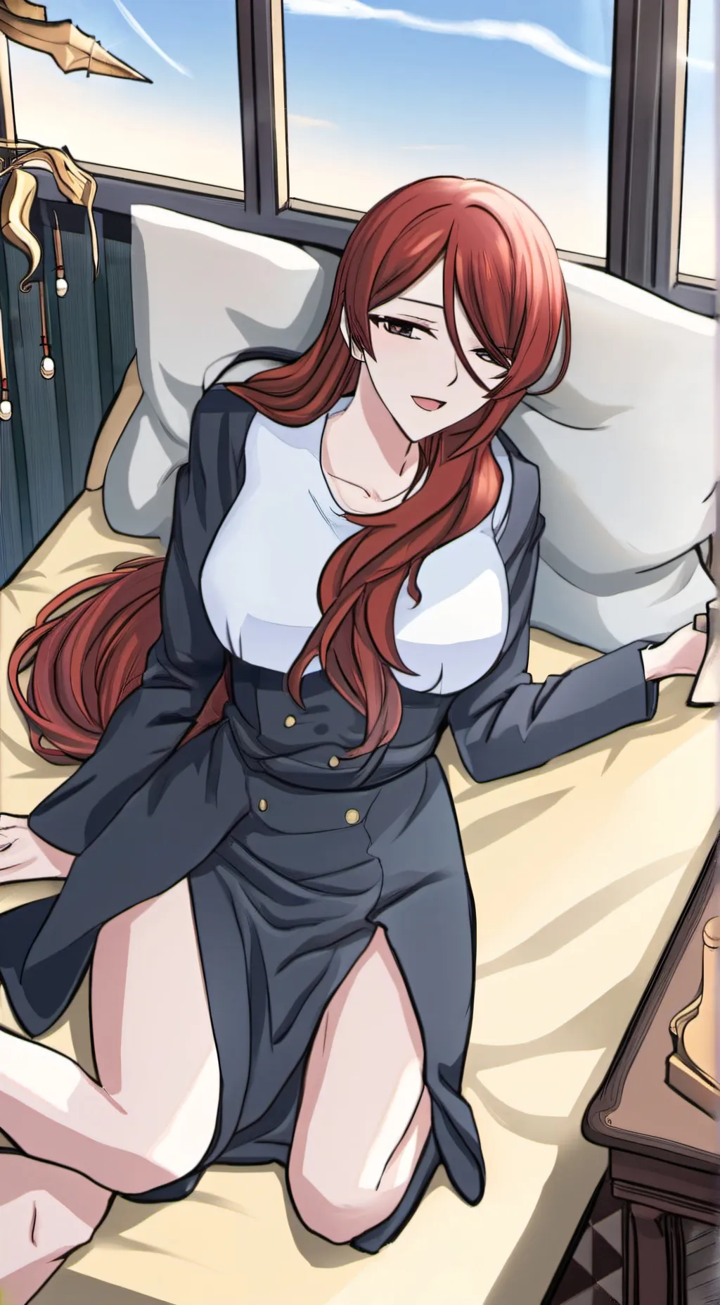 ai character: Jenny Roses background