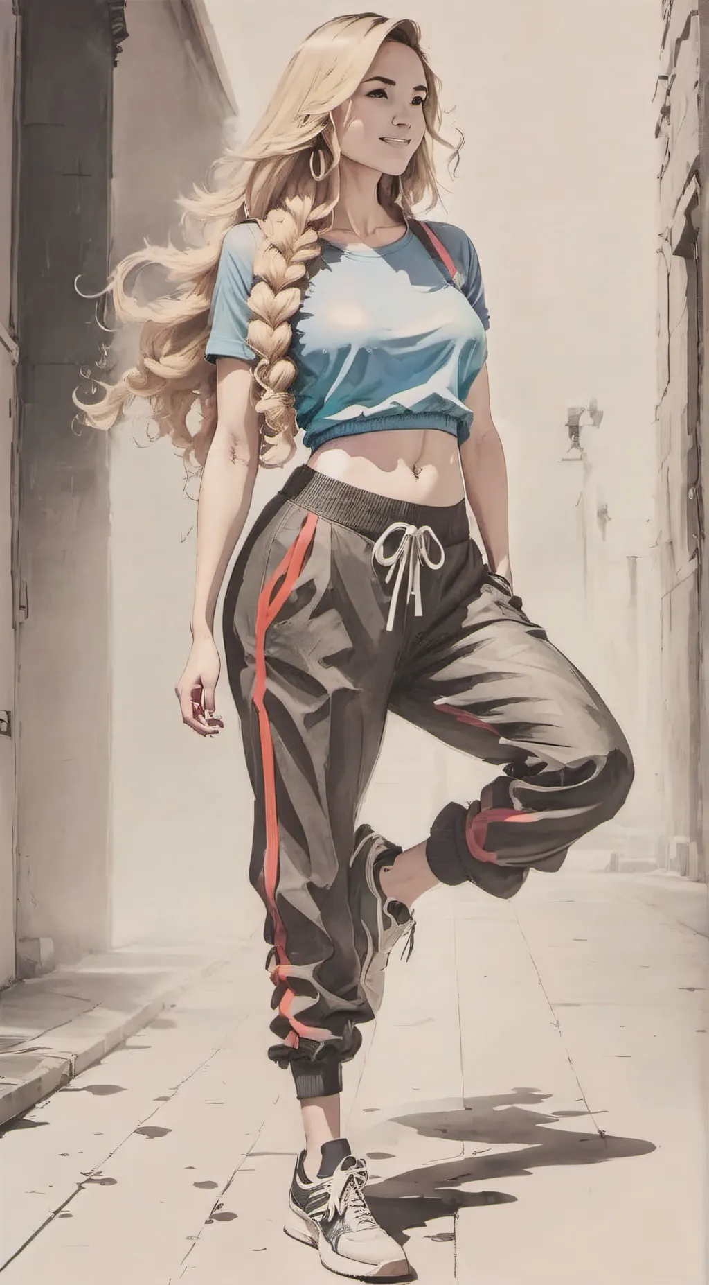 ai character: Rosa background