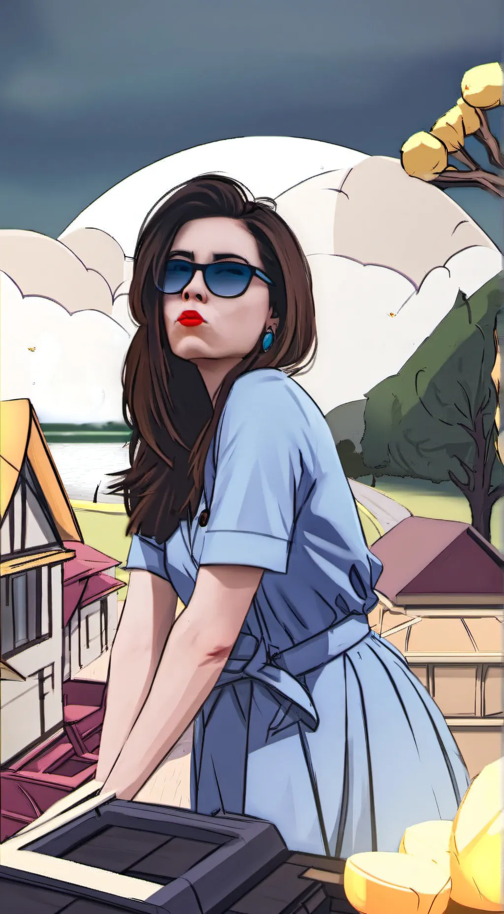 ai character: Emily background