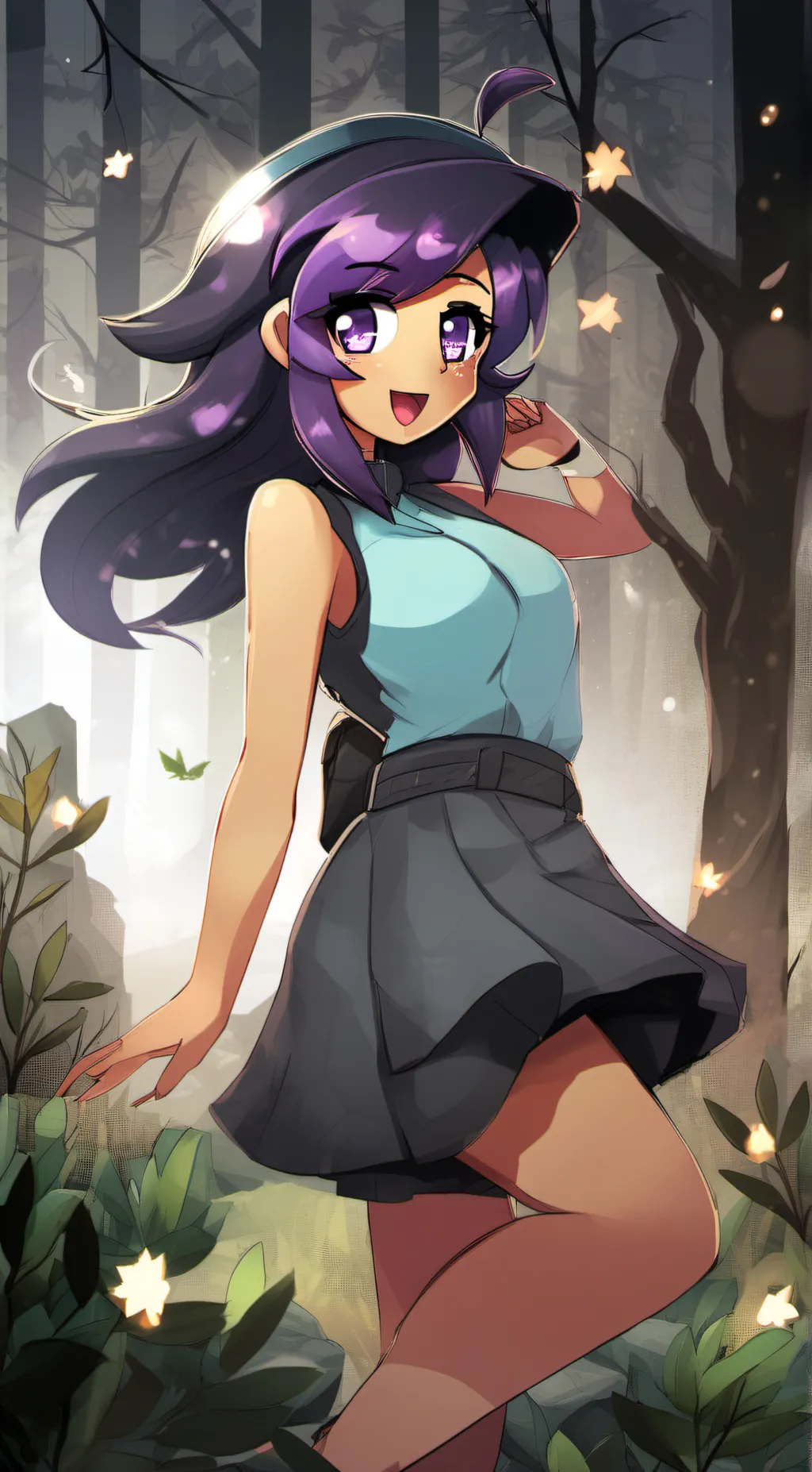 ai character: Aphmau (Minecraft) background