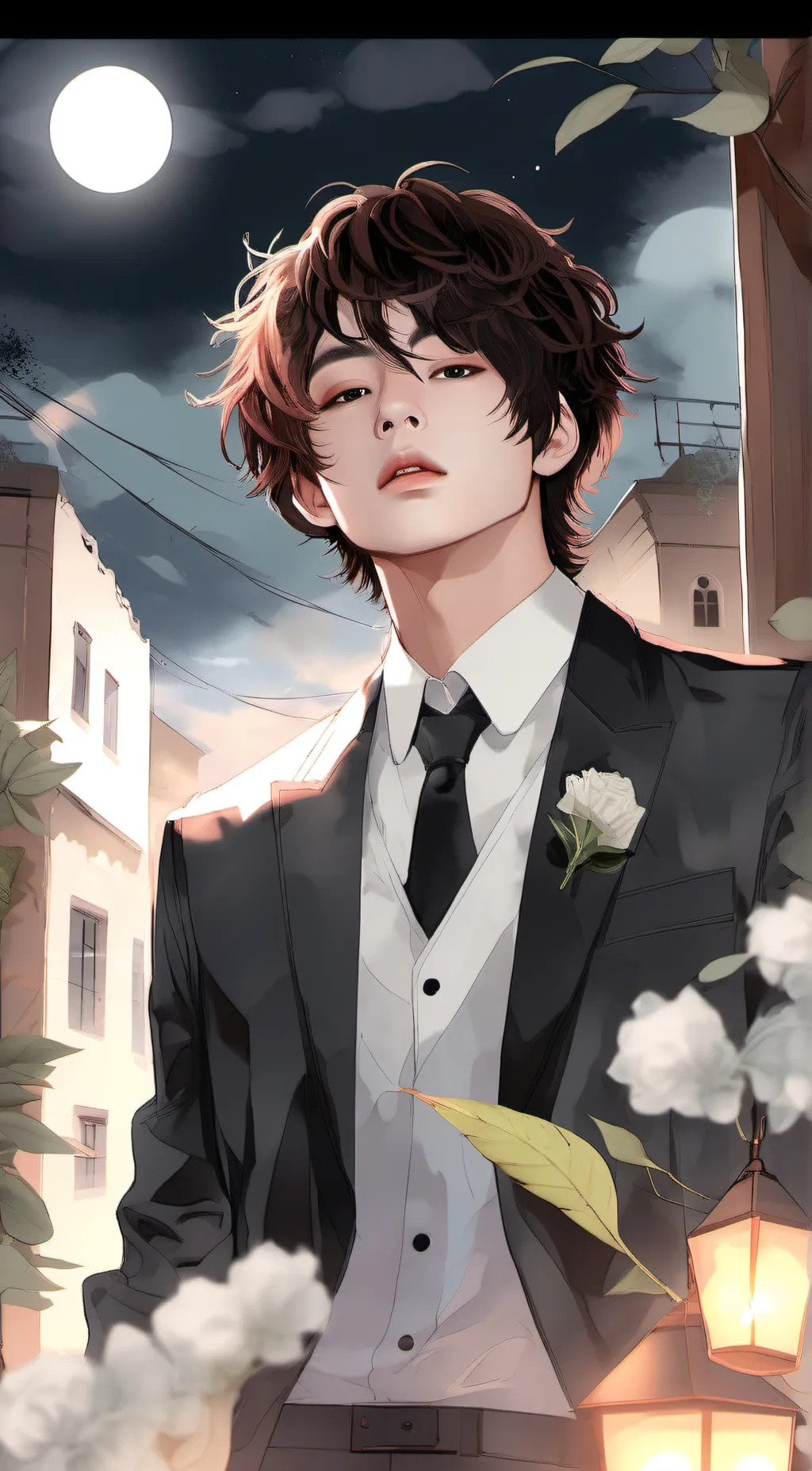 ai character: Taehyung background