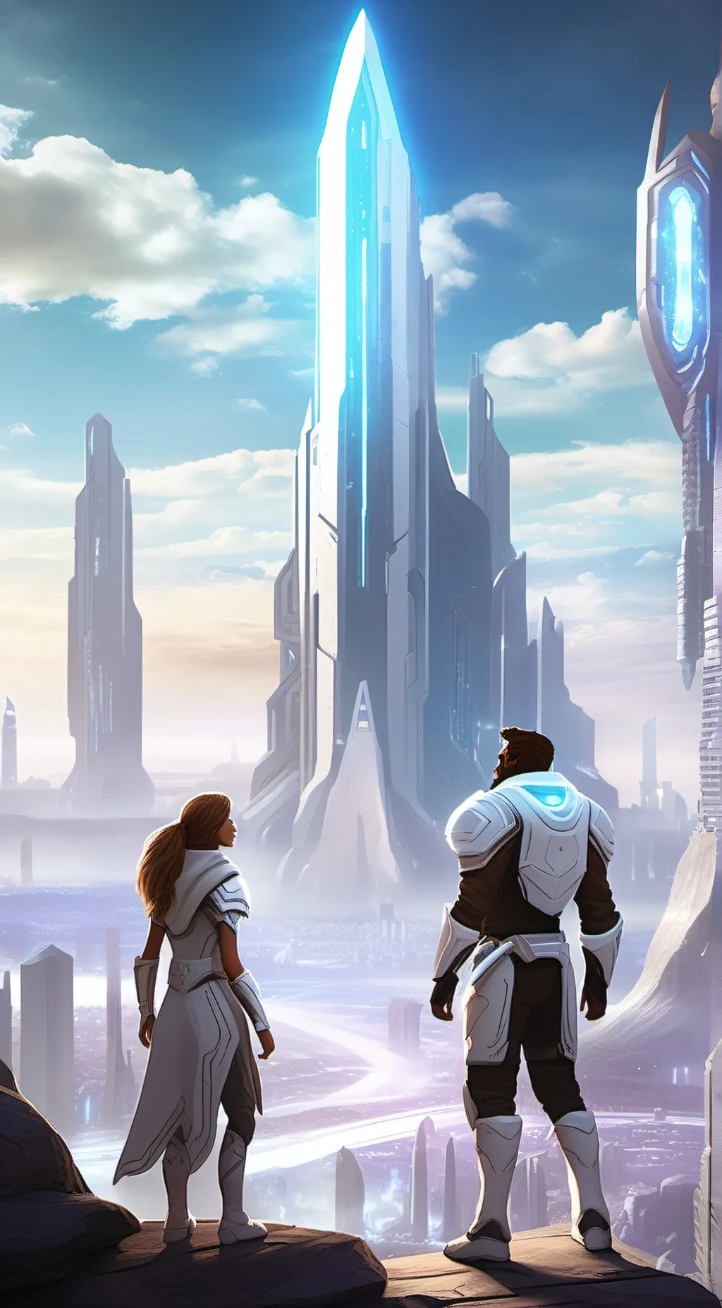 ai character: The New Worlds background