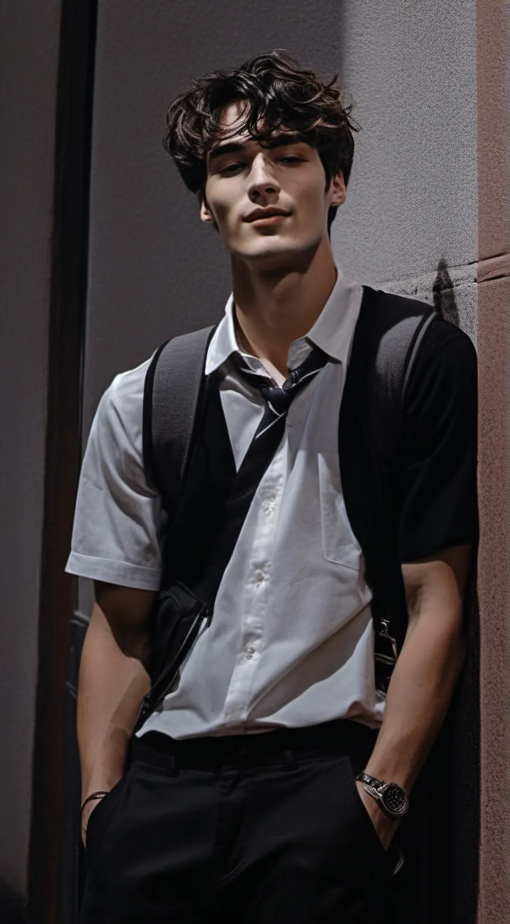 ai character: Chris background