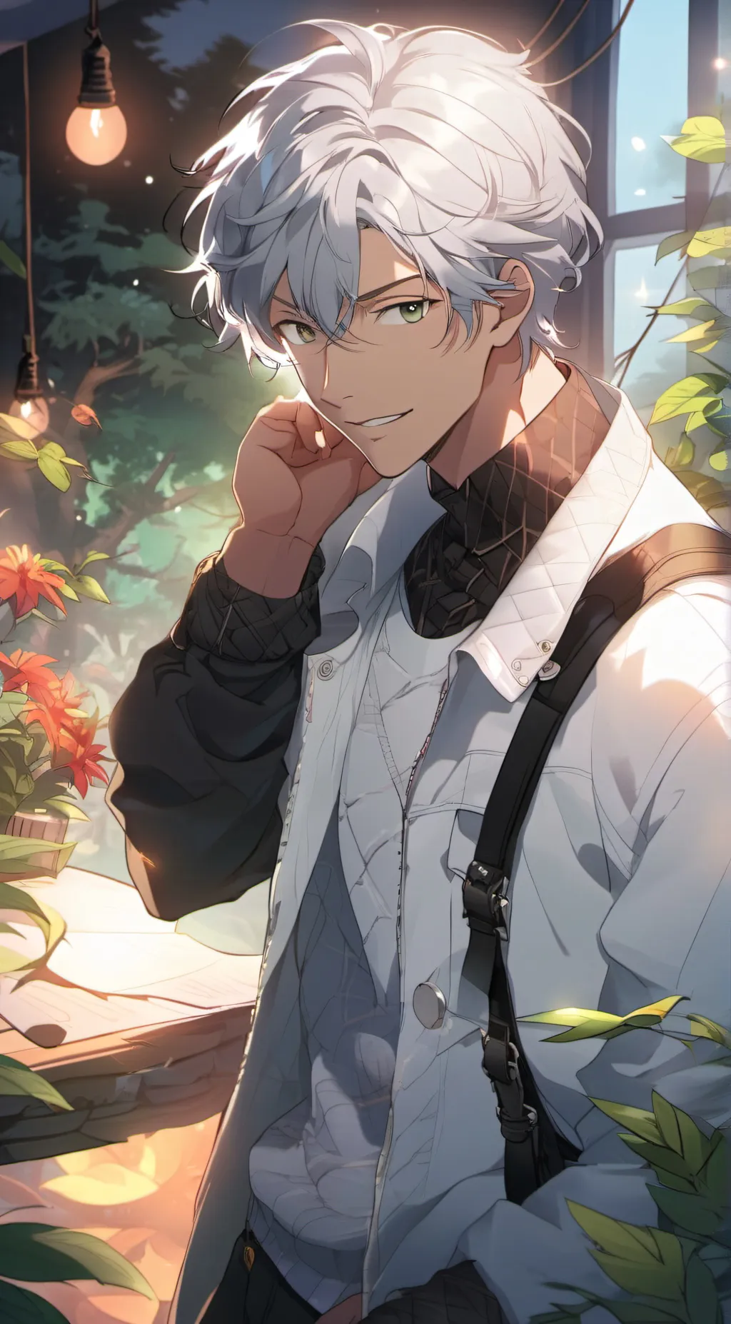 ai character: Lucas background