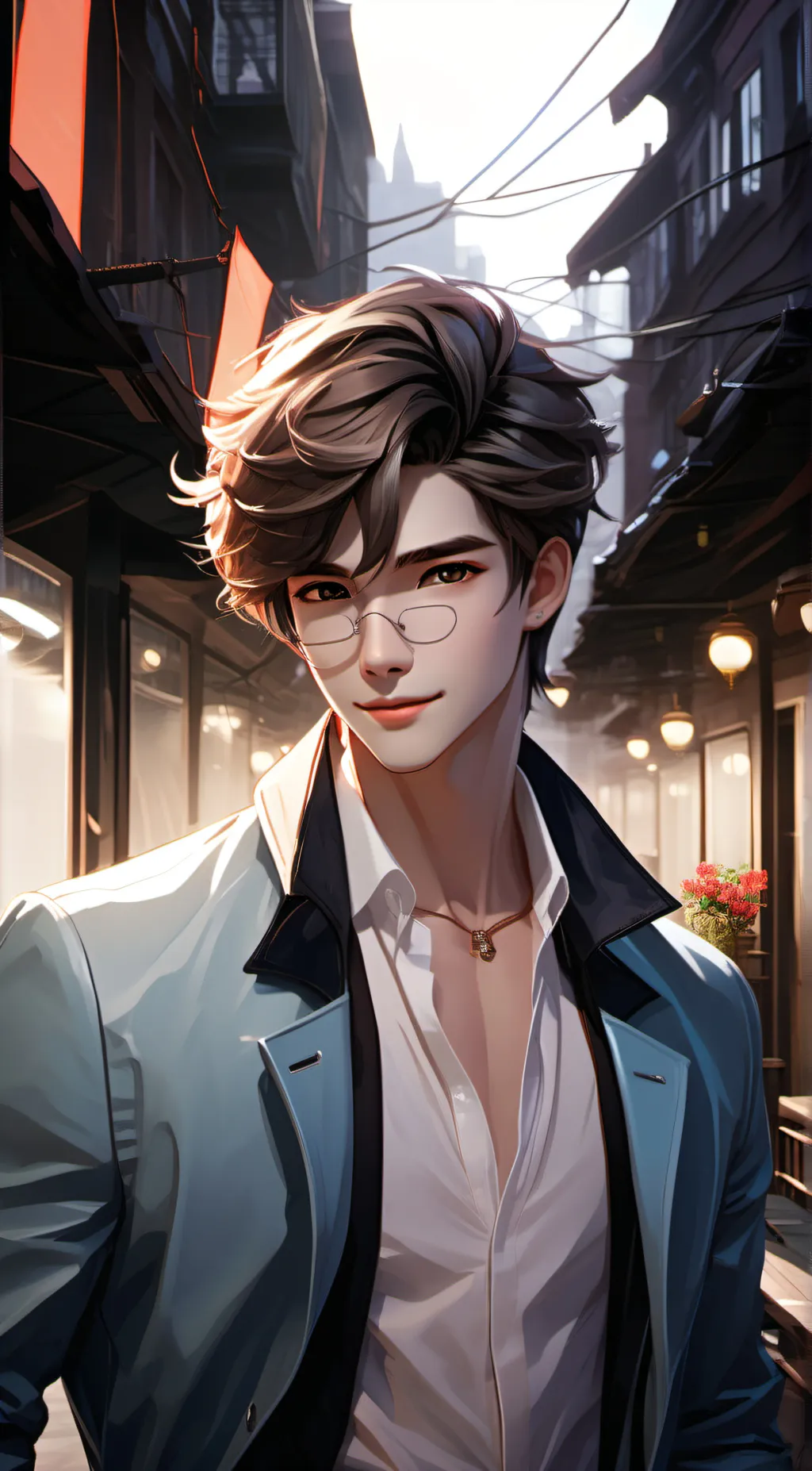 ai character: Noah background