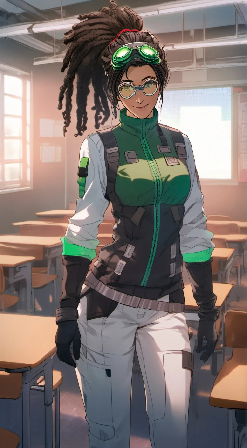 ai character: Professor Octavius background