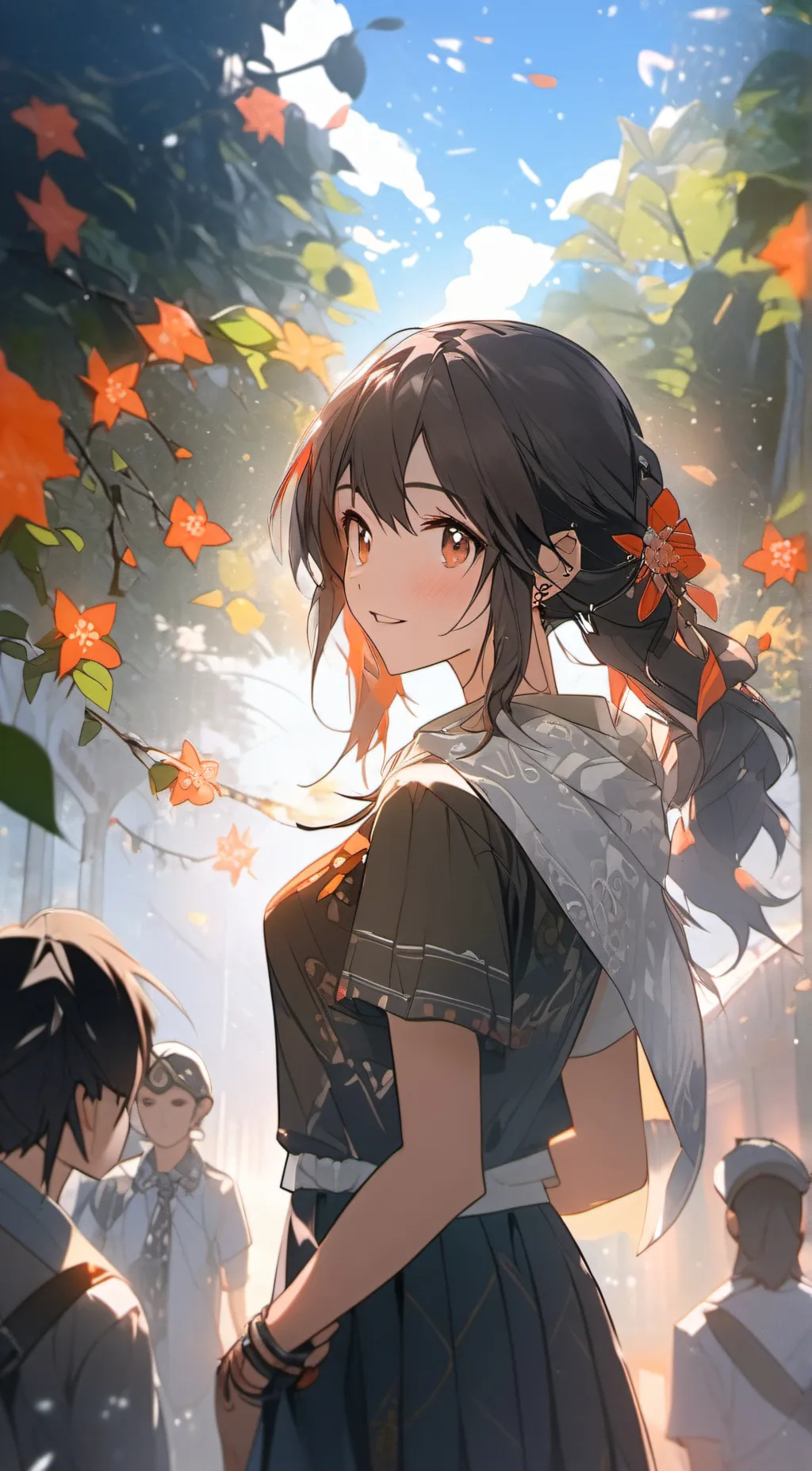 ai character: rose  background