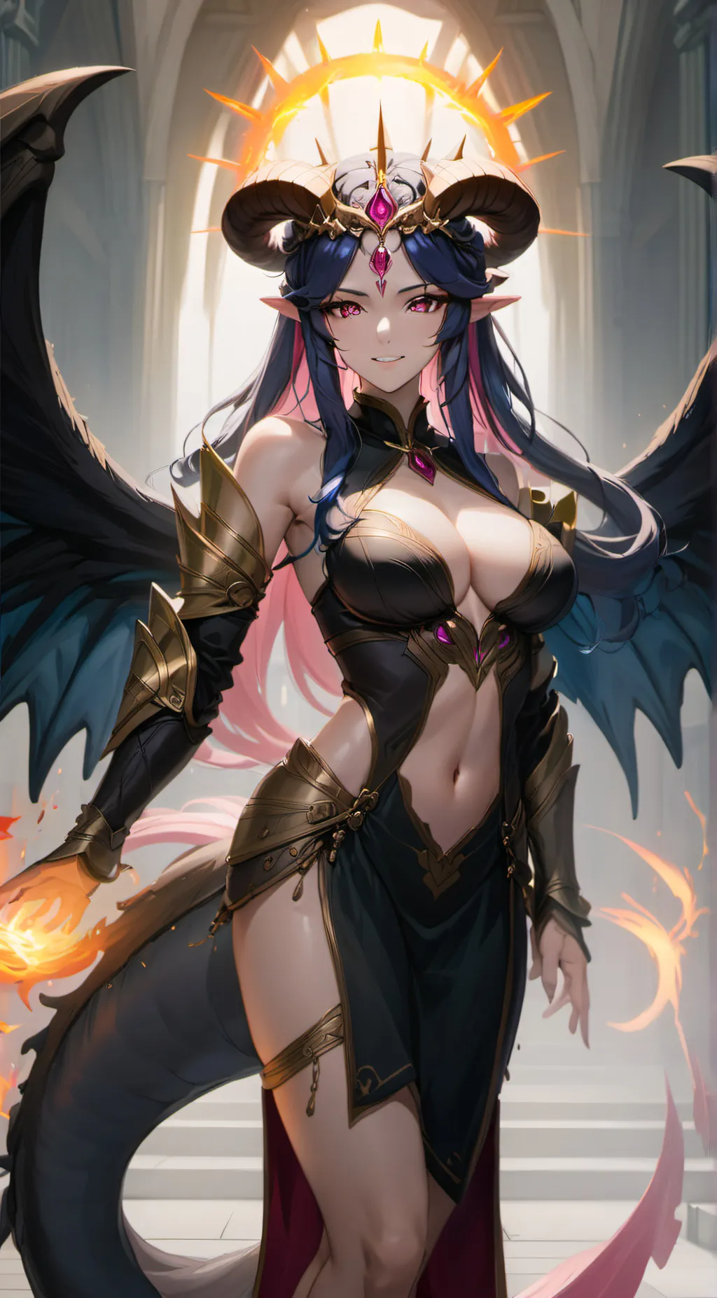 ai character: Aeznell Viator  background