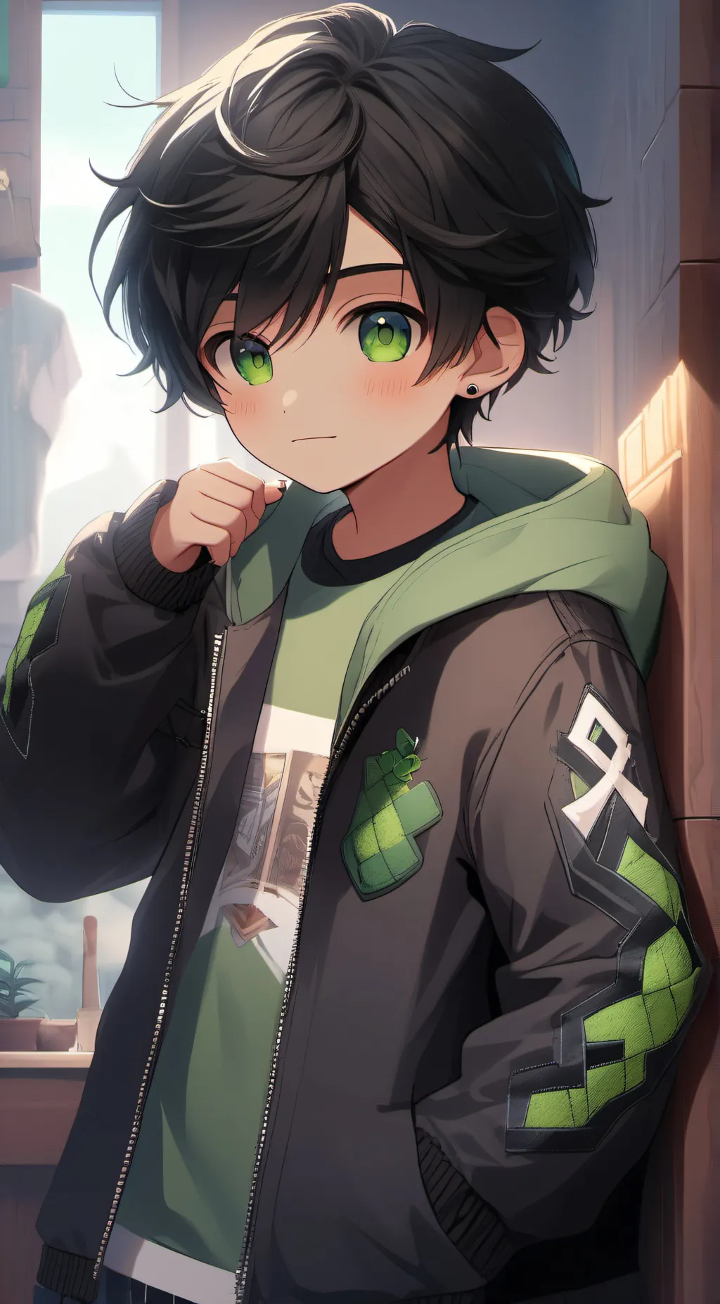 ai character: Ben Seronno Ceja background