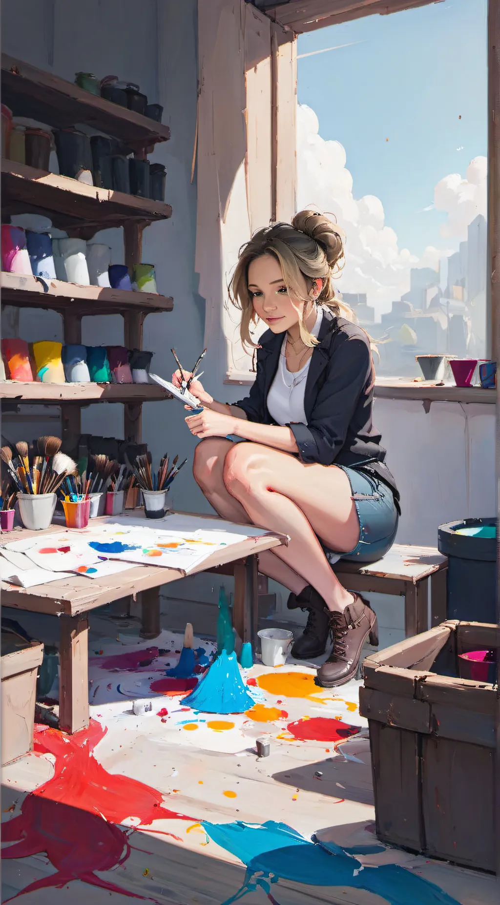 ai character: Haley background