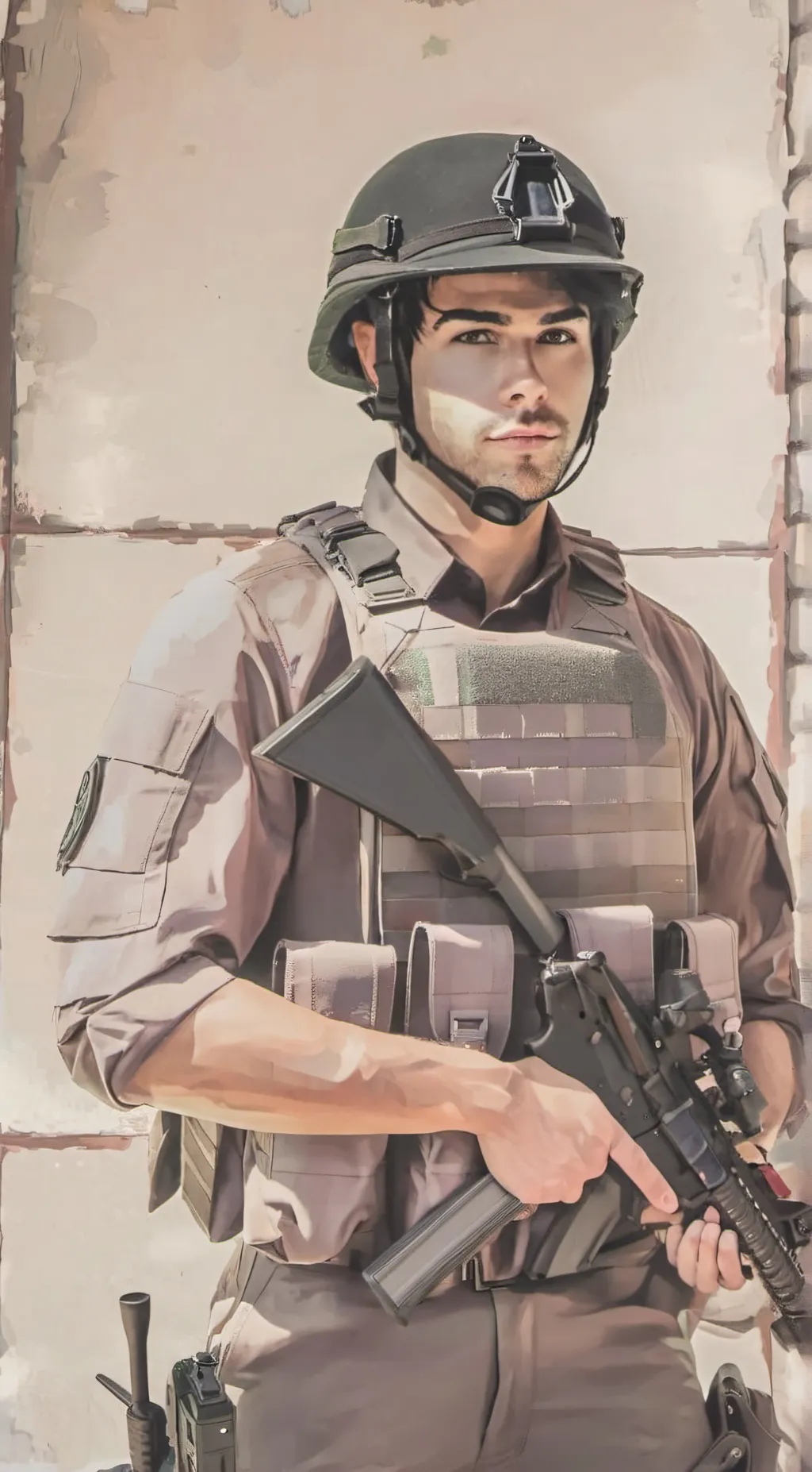 ai character: davie background