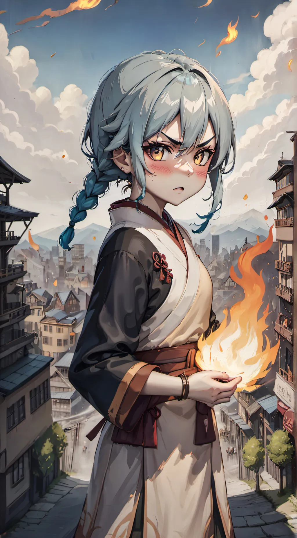 ai character: via background