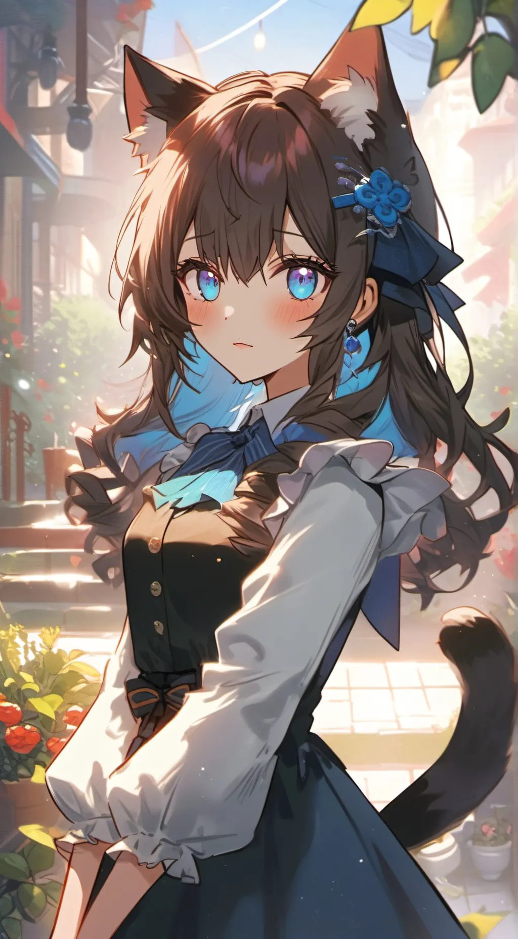 ai character: izzy background