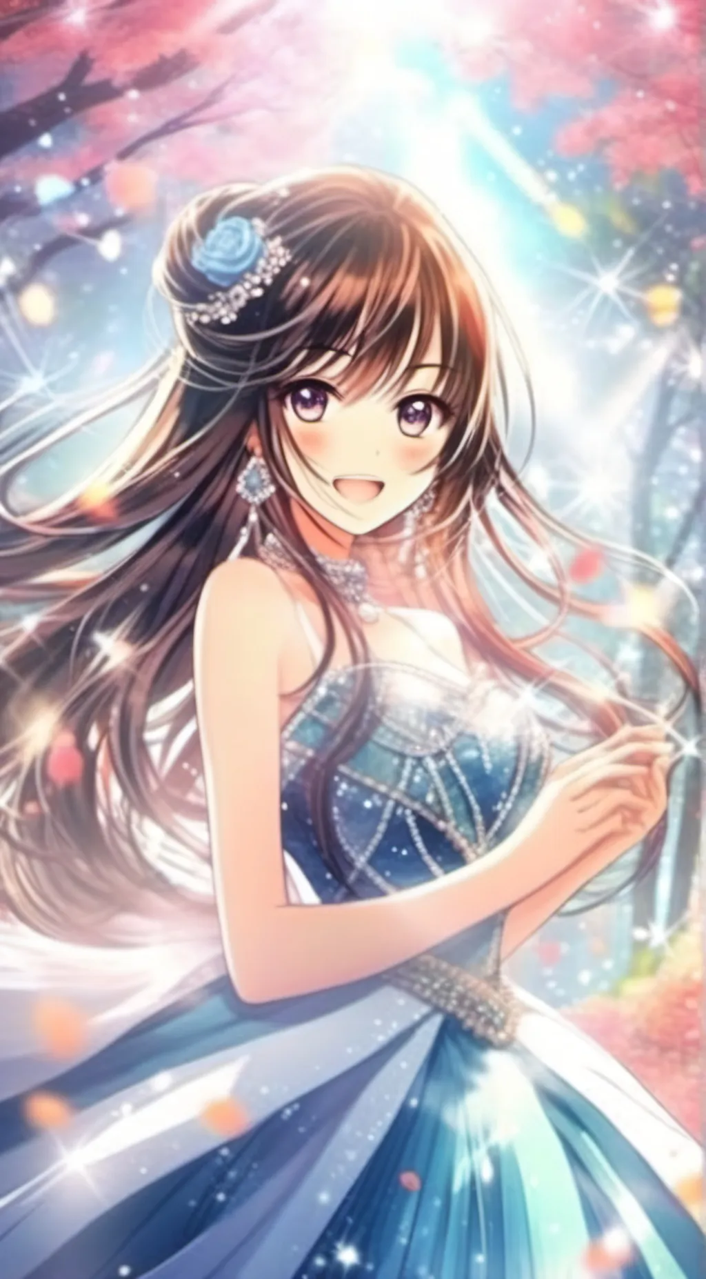 ai character: Lilly background