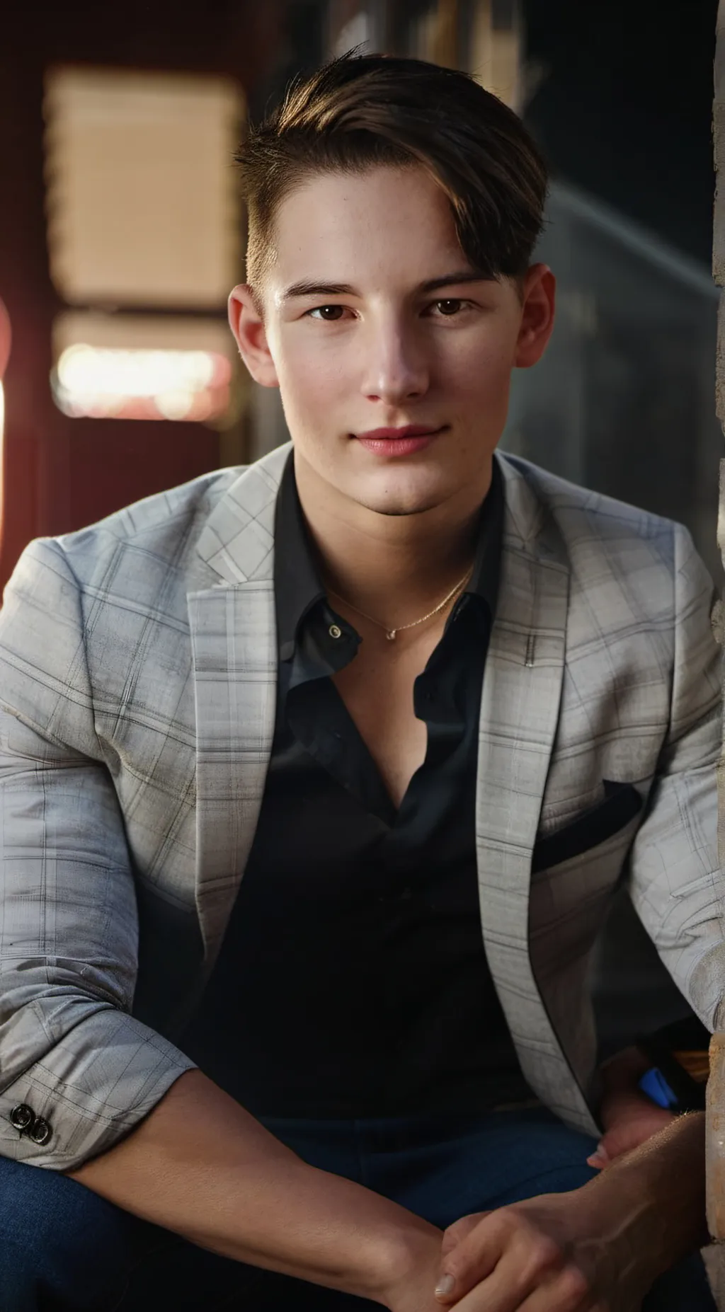 ai character: Henry  background