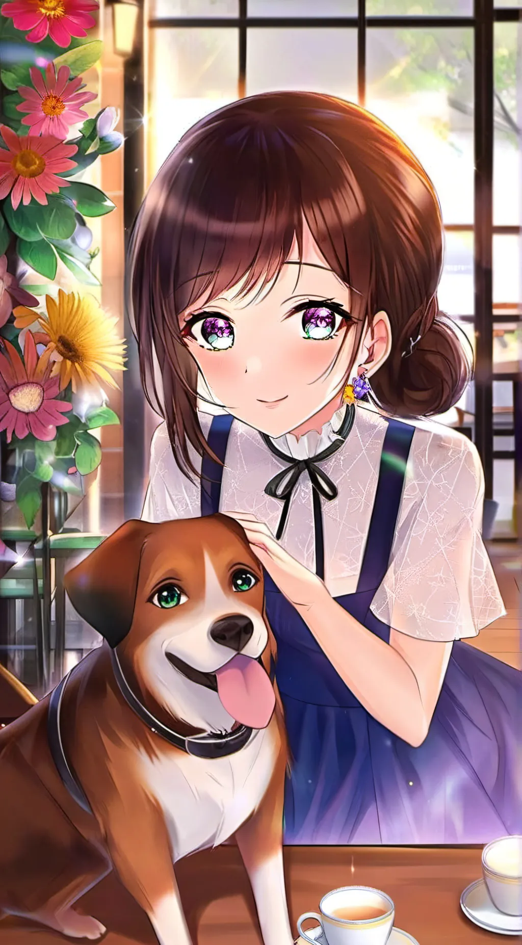 ai character: Dani background