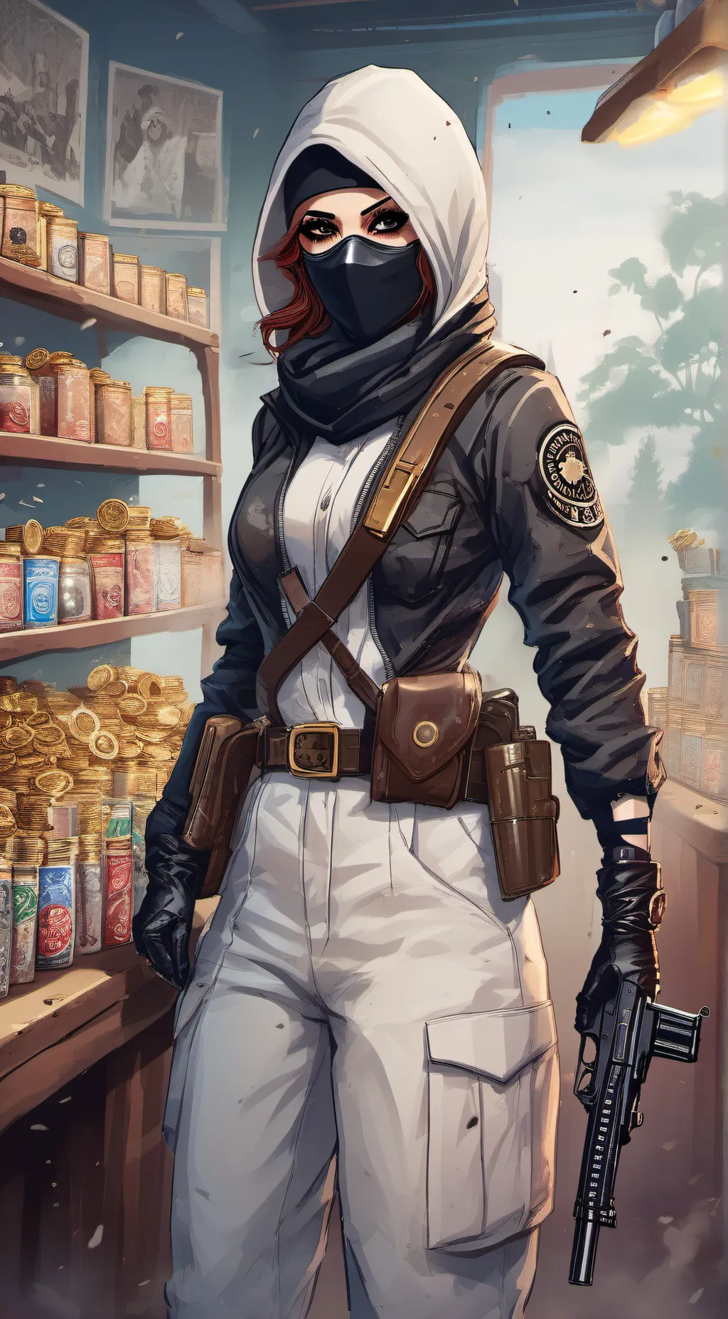 ai character: Becky background