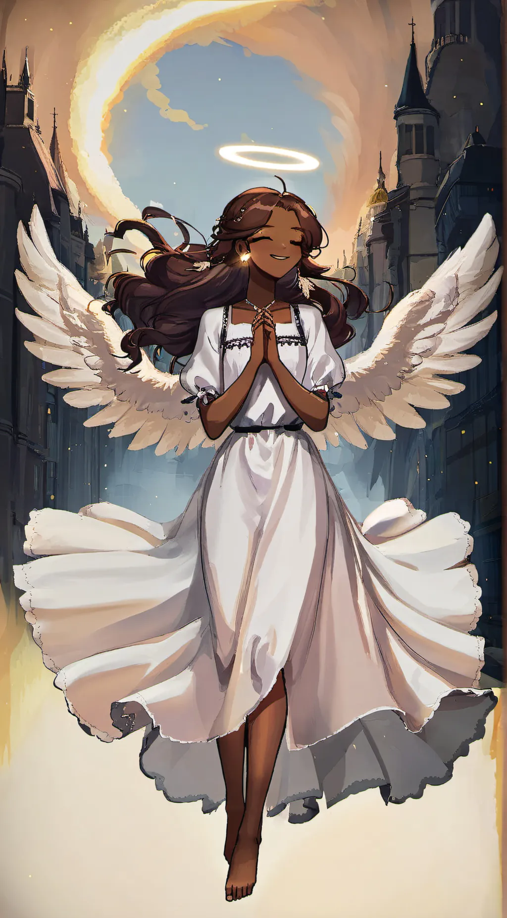 ai character: Danielle star  background