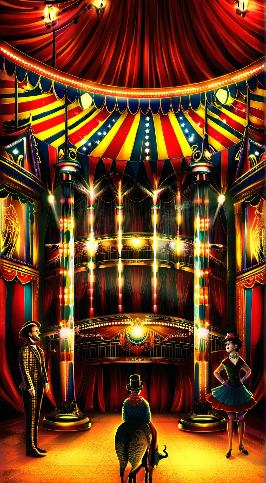 ai character: TADC background